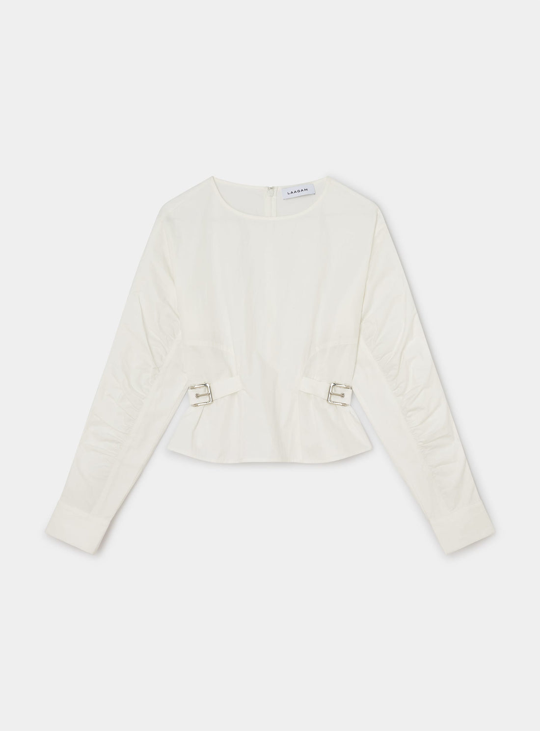 JAXE ECRU LONG SLEEVE BLOUSE