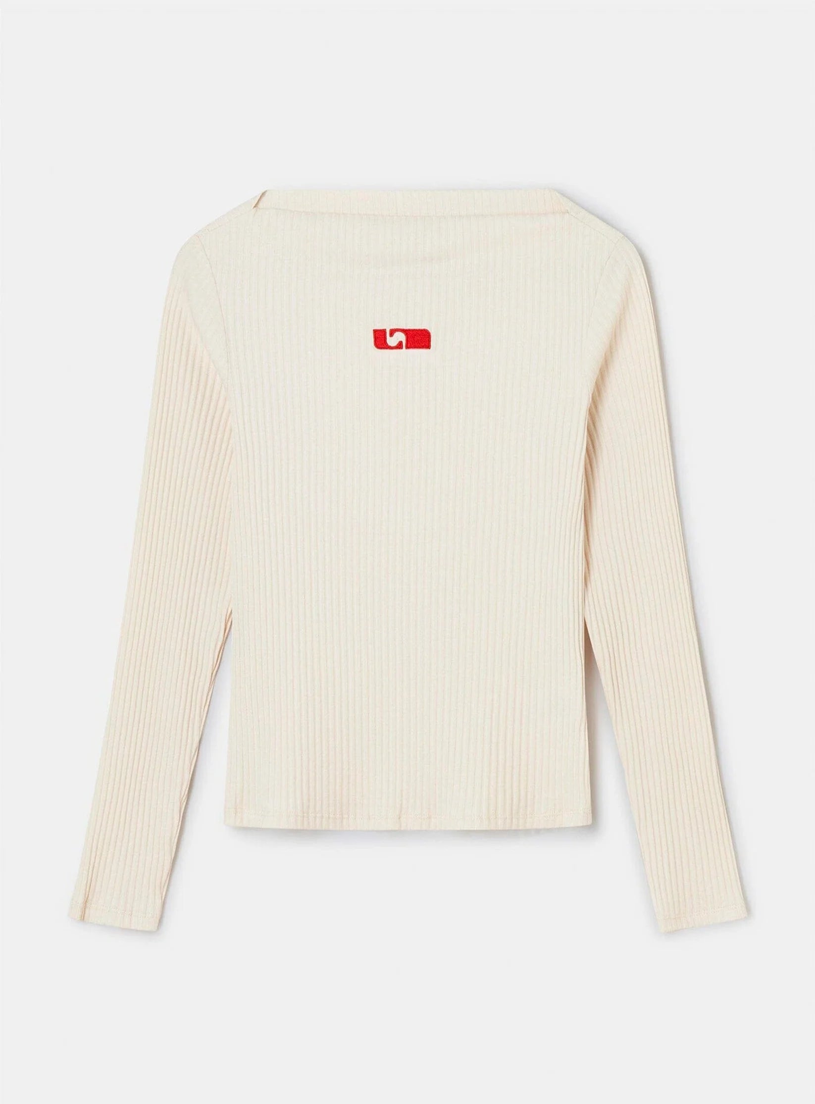 EMORY ECRU LONG SLEEVE T-SHIRT