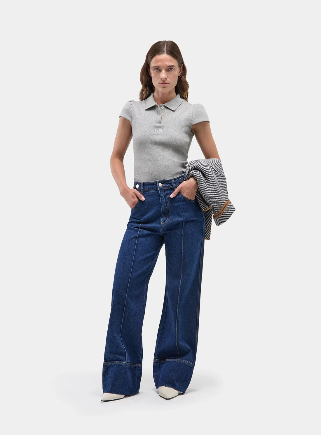 MOLLY DARK DENIM JEANS