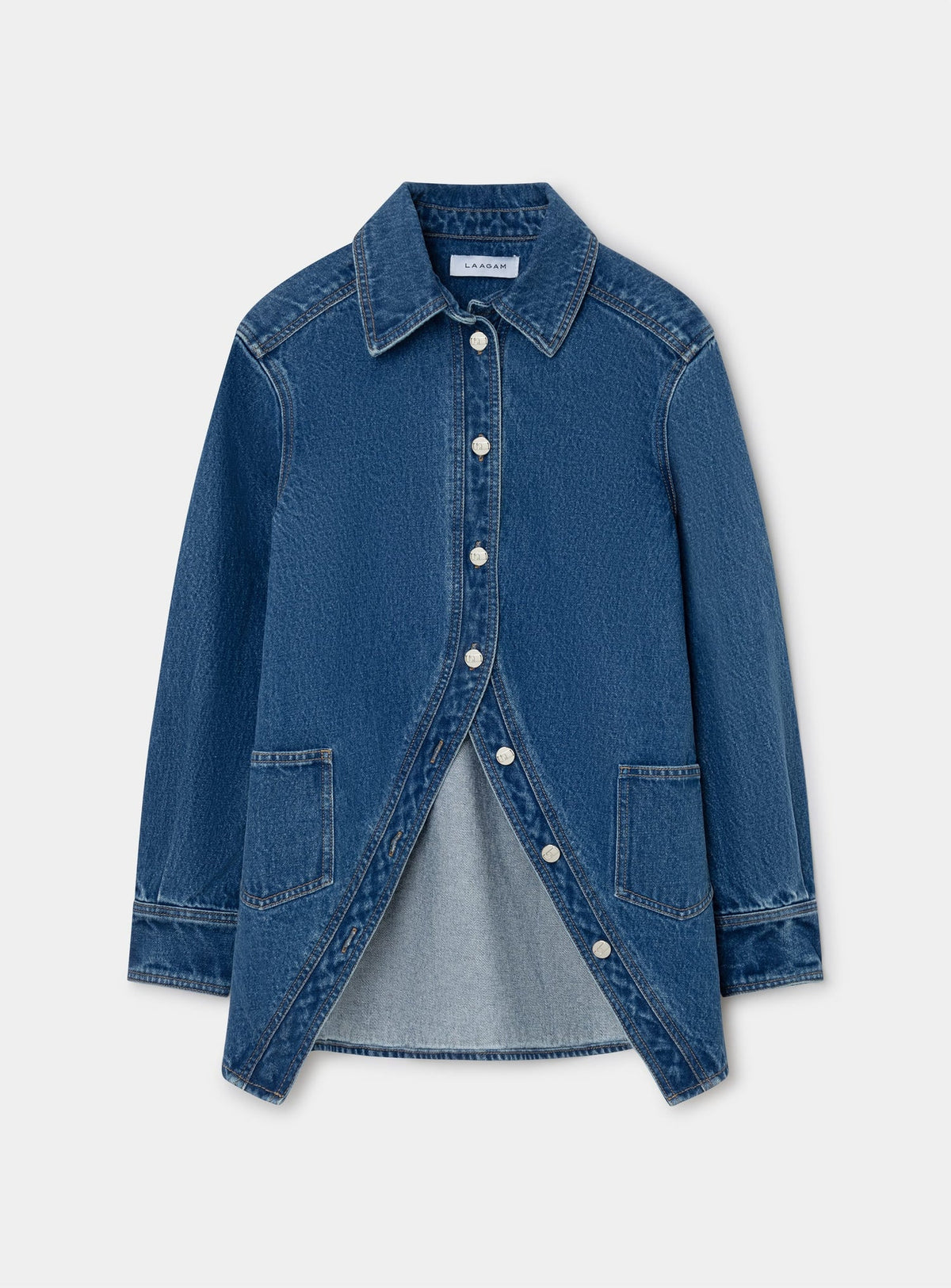 NO BOYFRIEND DENIM OVERSHIRT