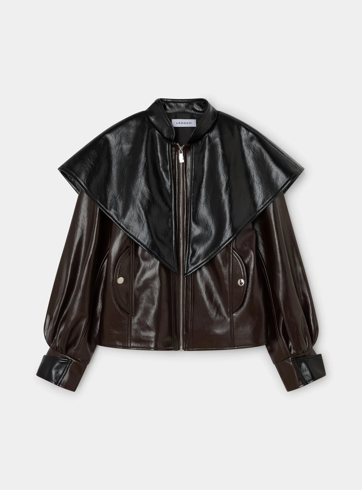 NOOR BROWN BOMBER JACKET