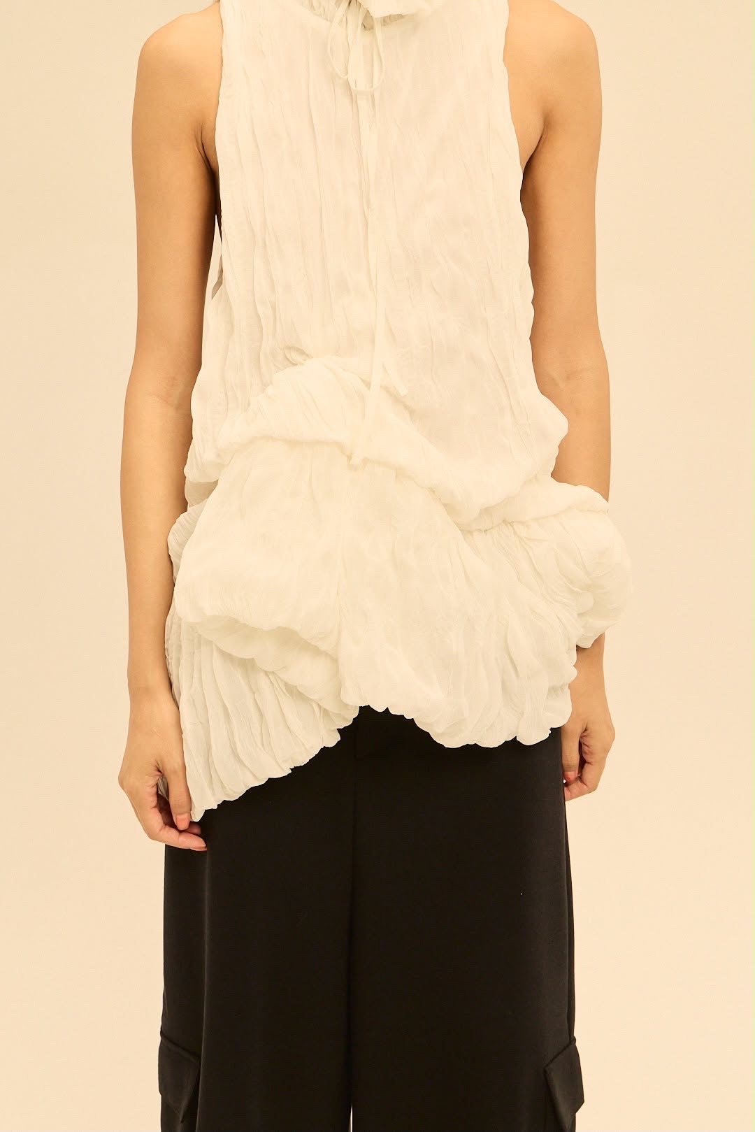 JEJU TOP IN WHITE