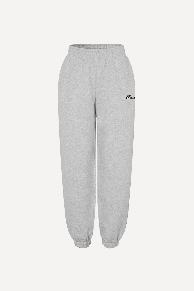HEAVY SWEATPANTS LIGHT GREY MELANGE