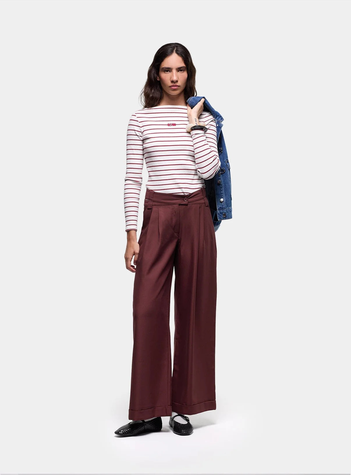SMITH BROWN TAILORED PANTS