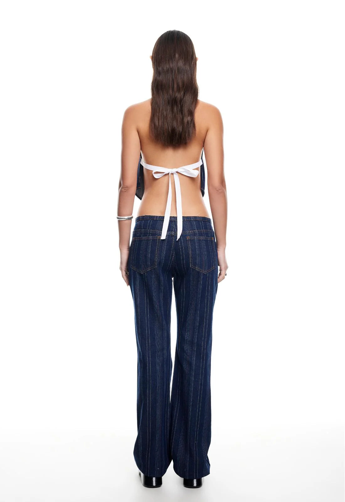 CHARISMATIC JEAN  DARK DENIM STRIPE
