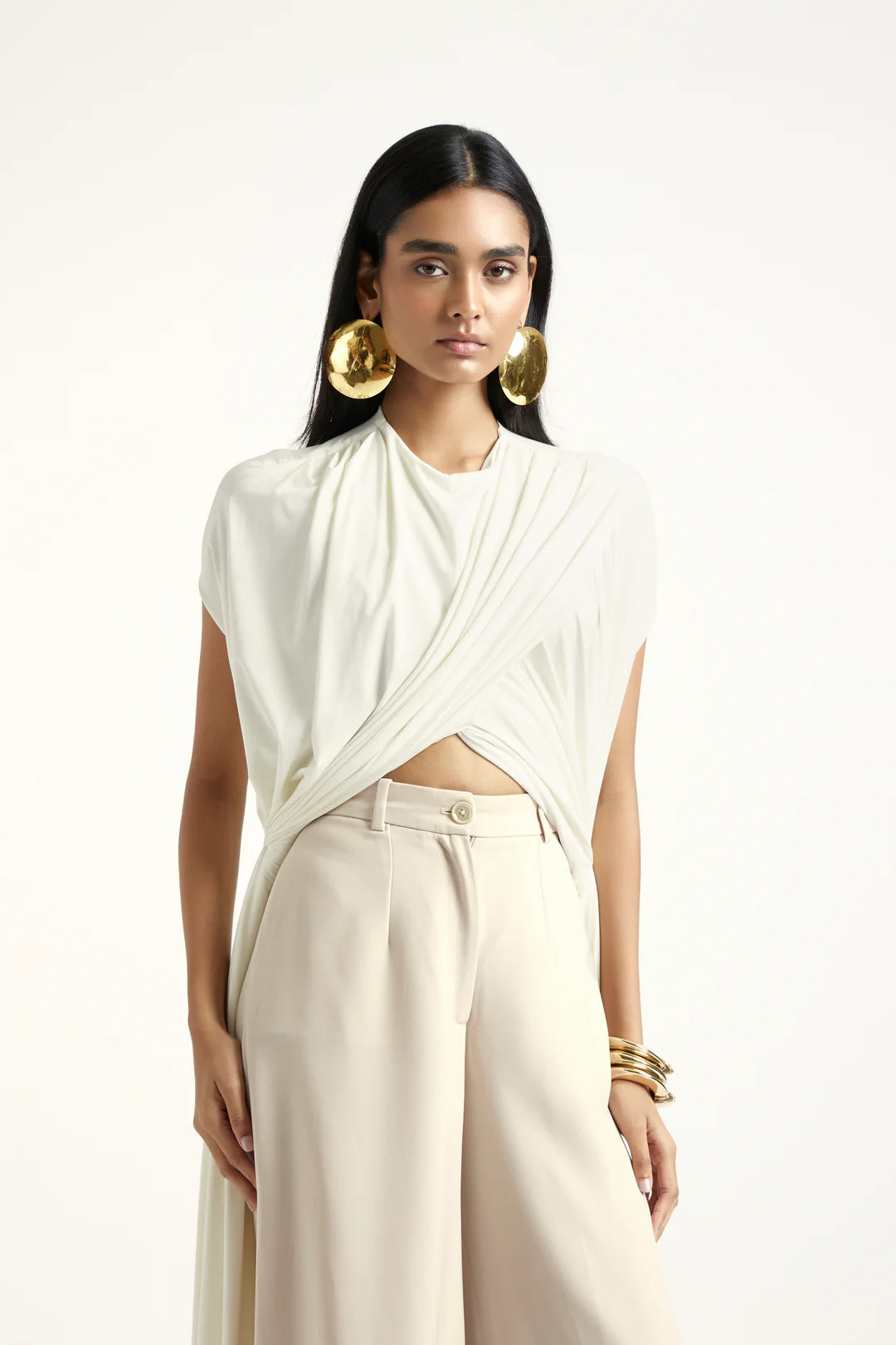 LAURIE TOP OFF WHITE