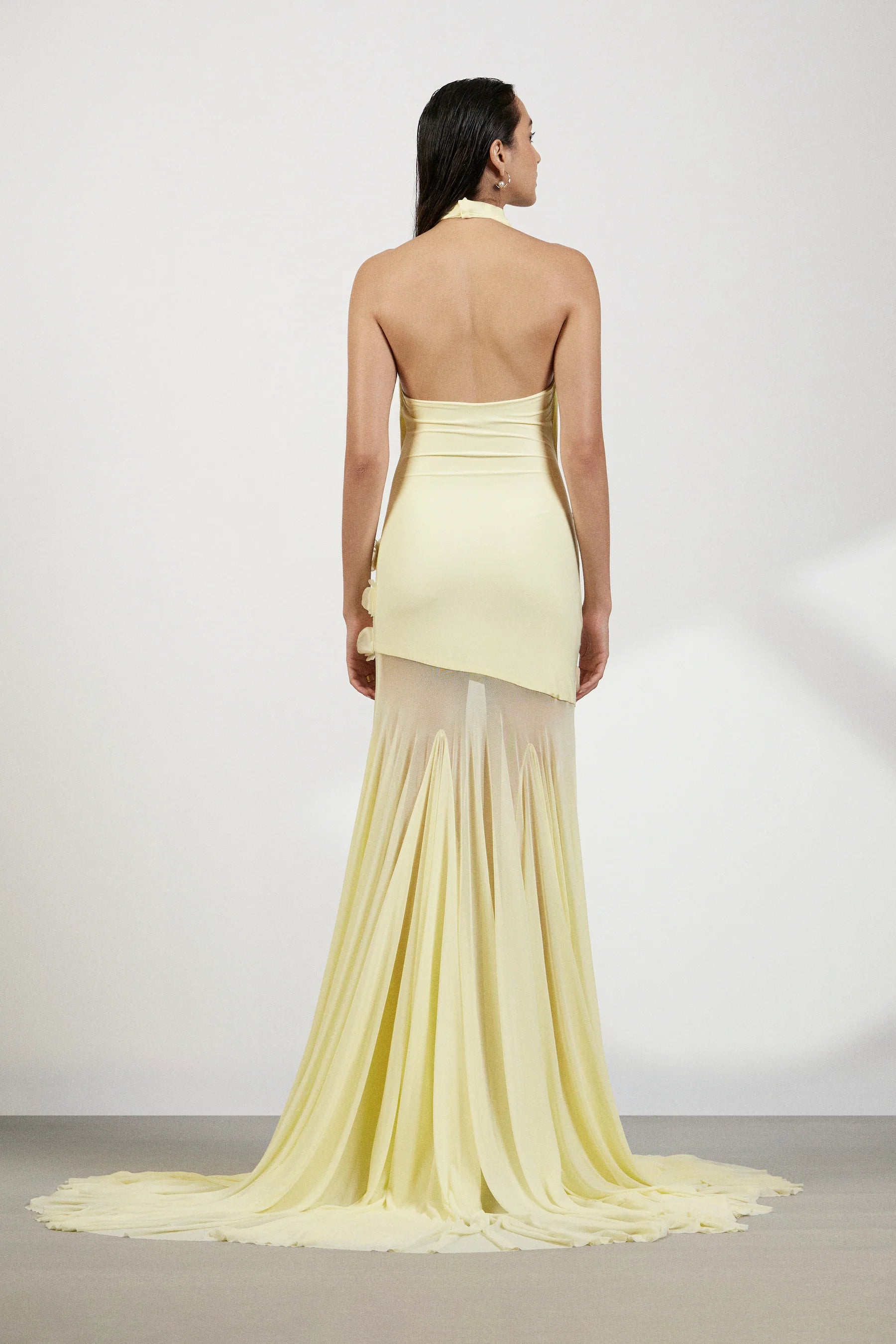 CELESTE DRESS IN BUTTER YELLOW