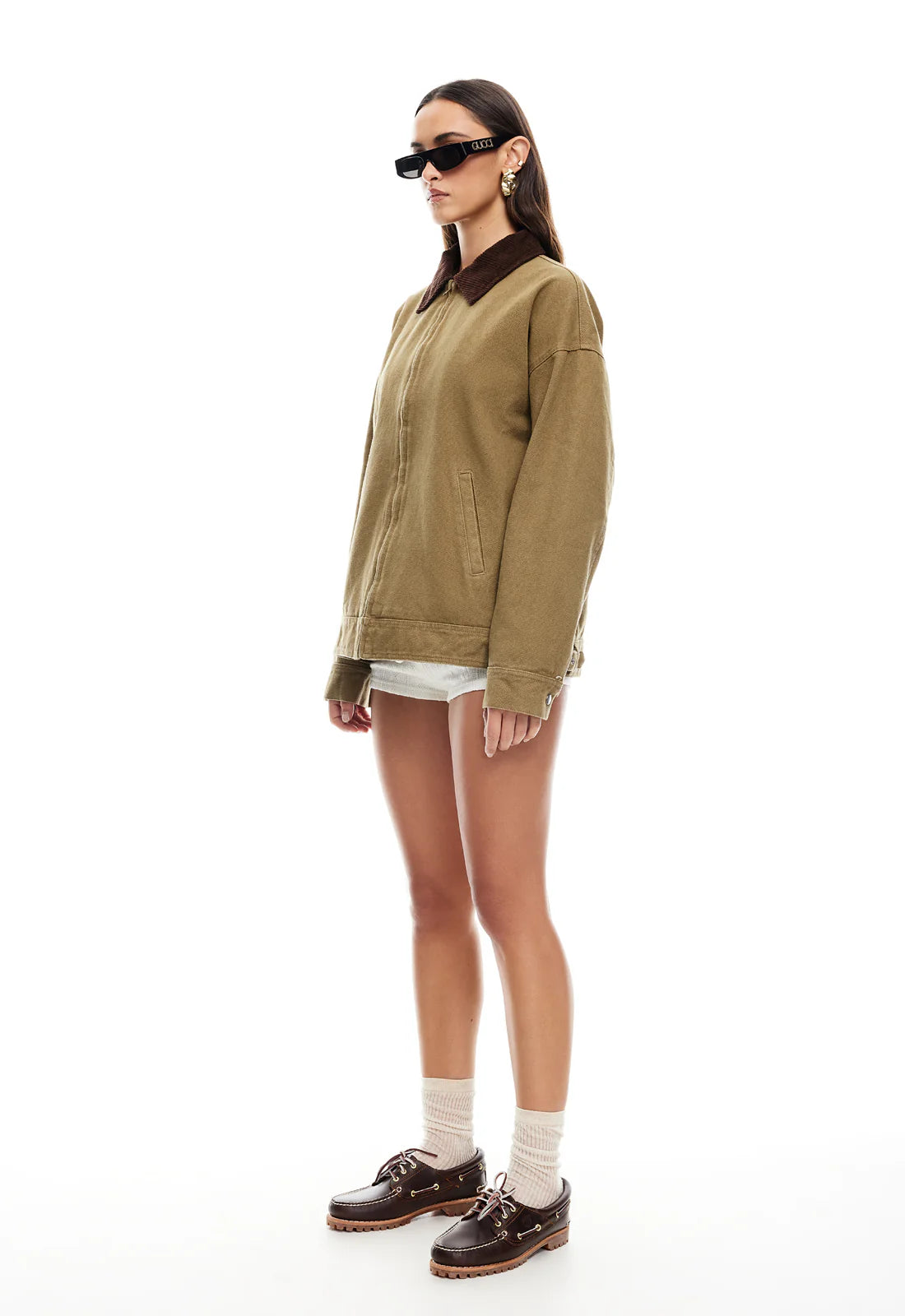 WORKWEAR JACKET IN CHESTNUT