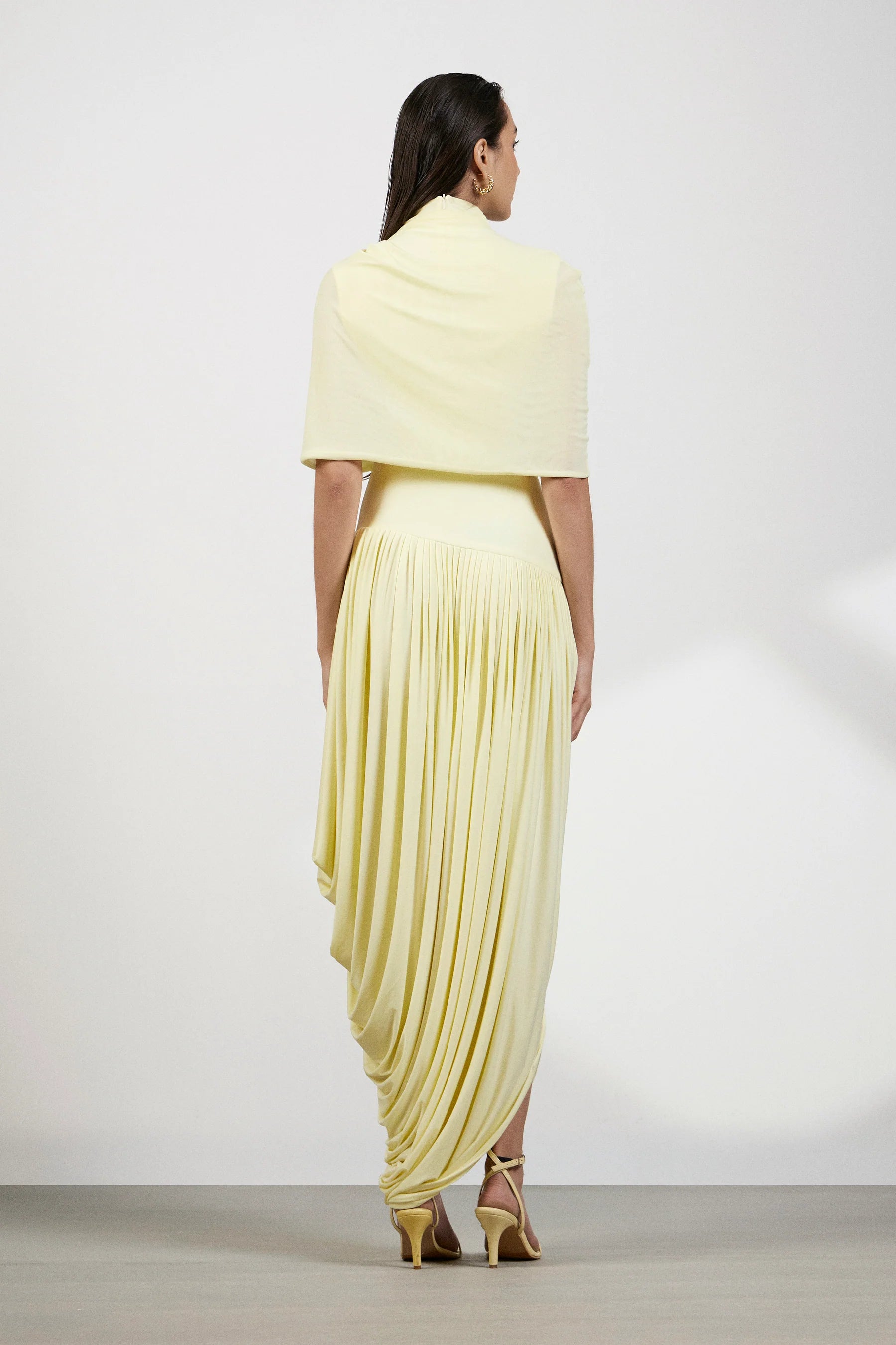 PENELOPE DRESS IN BUTTER YELLOW