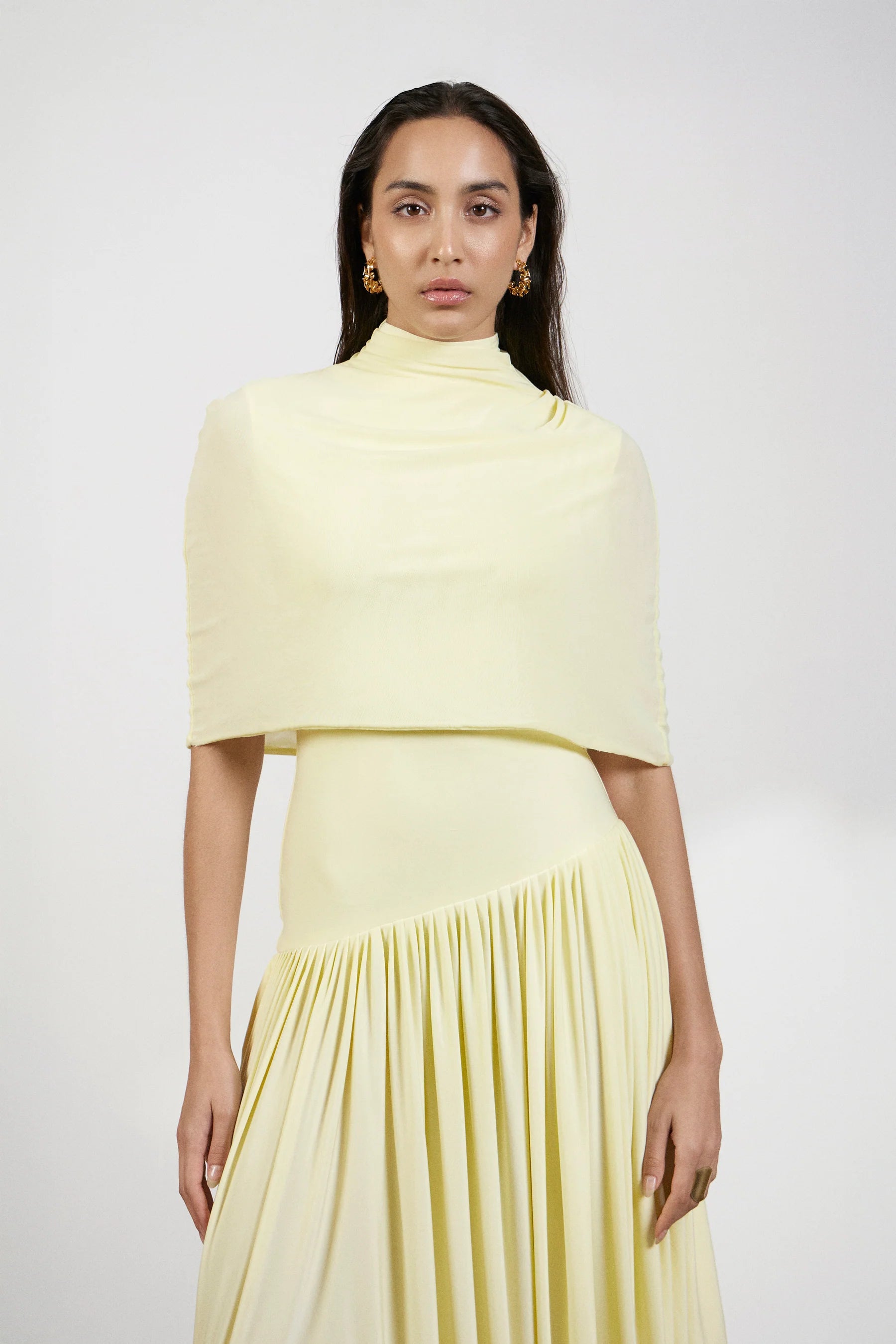 PENELOPE DRESS IN BUTTER YELLOW
