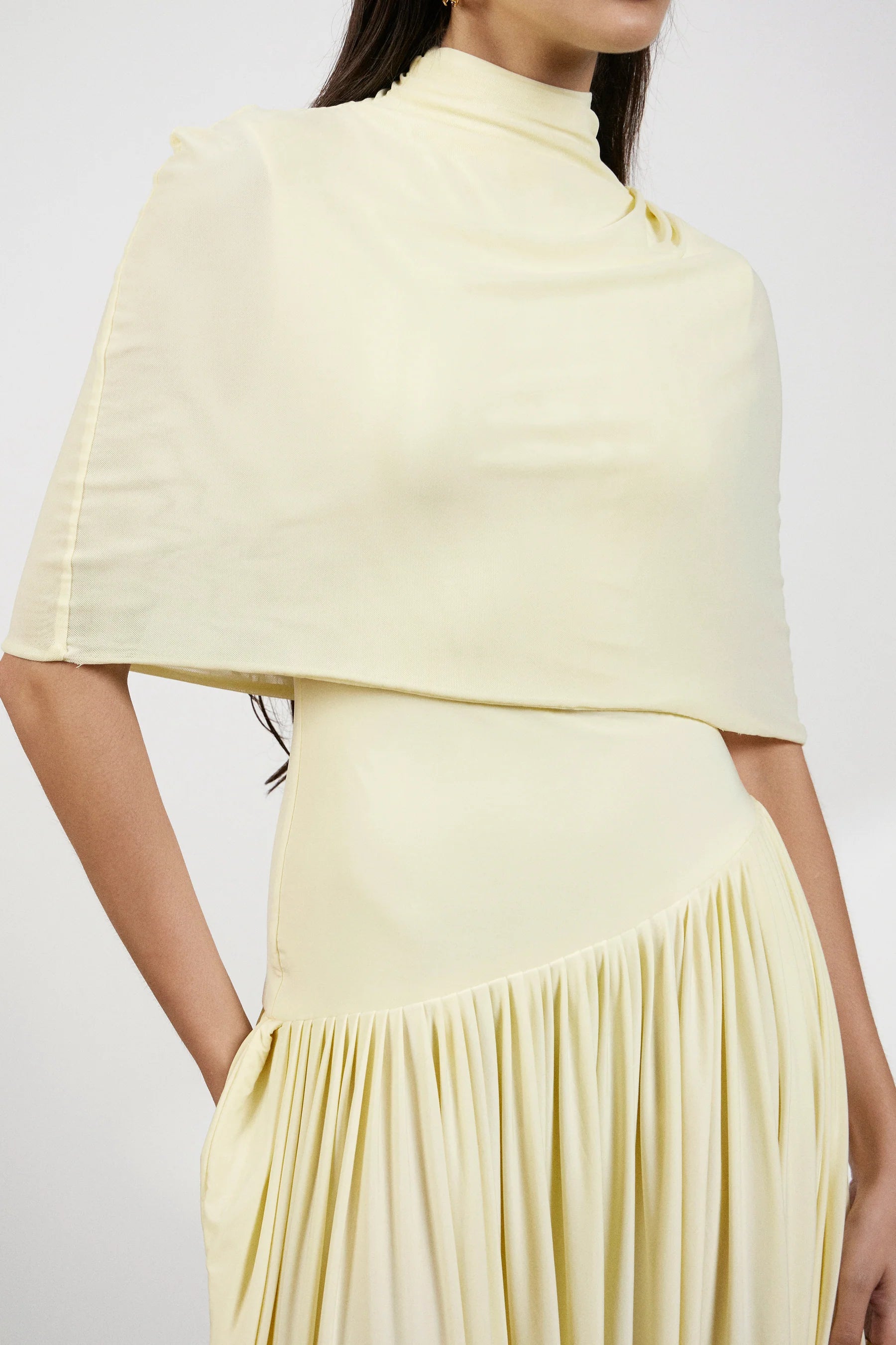 PENELOPE DRESS IN BUTTER YELLOW