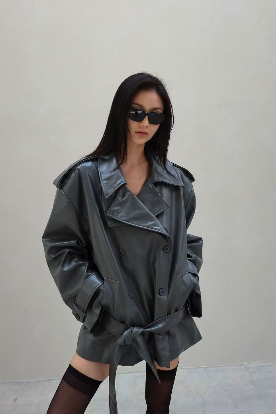 ARDEN JACKET IN GREY