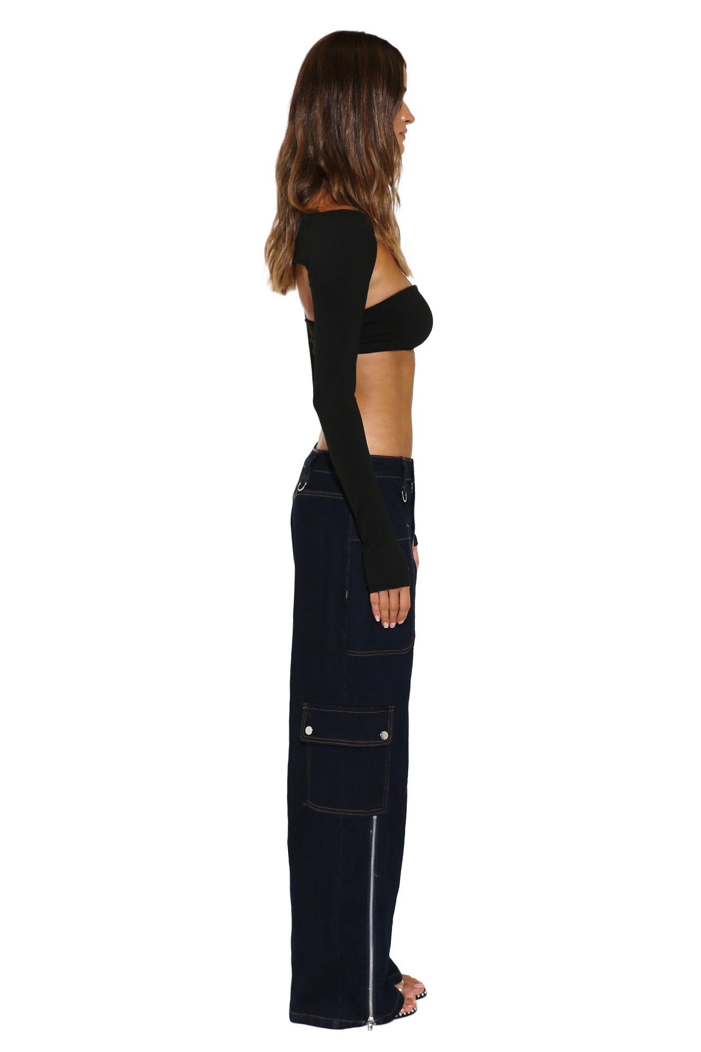 EDWARDS JEANS IN NAVY