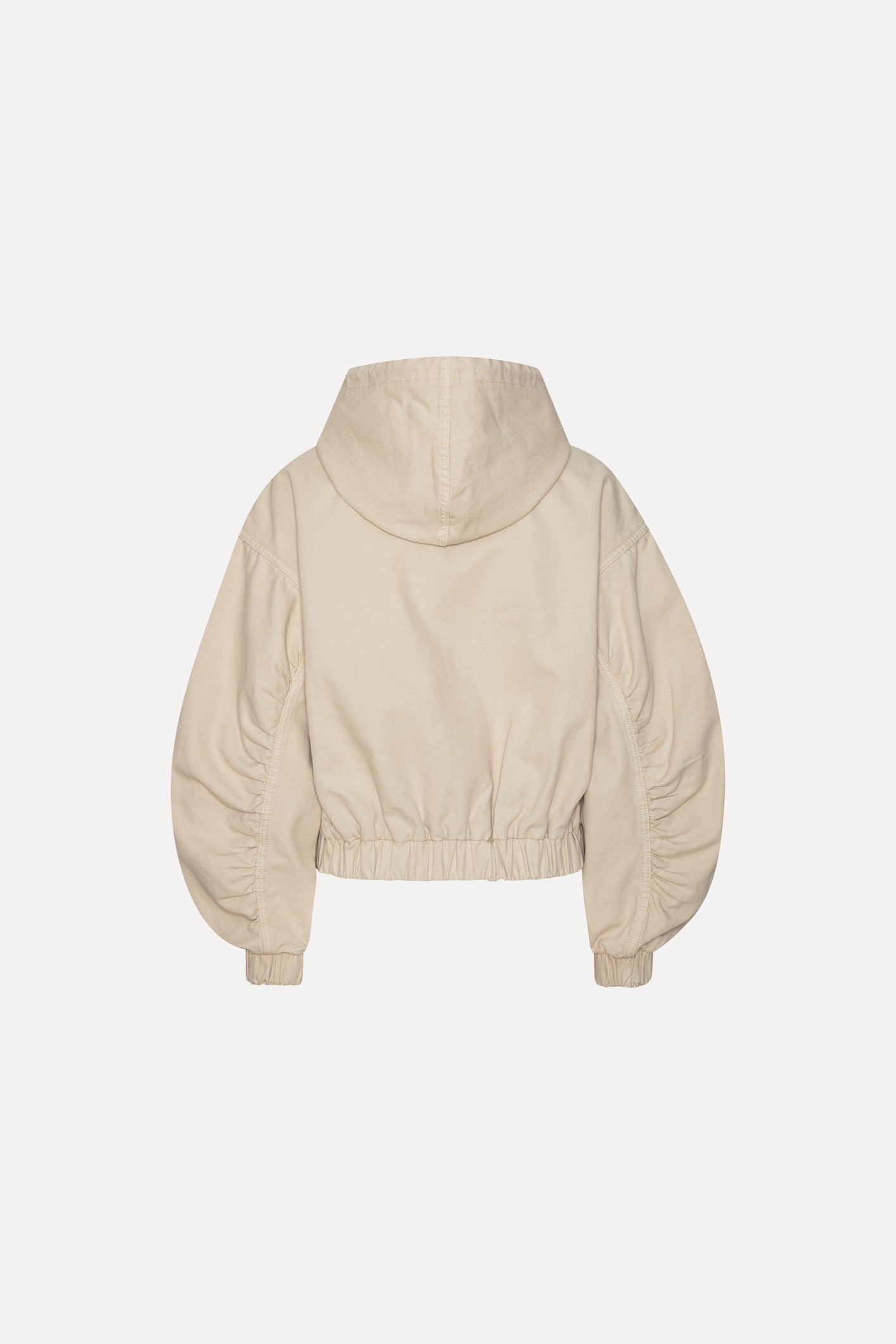 WOVEN JACKET OATMEAL