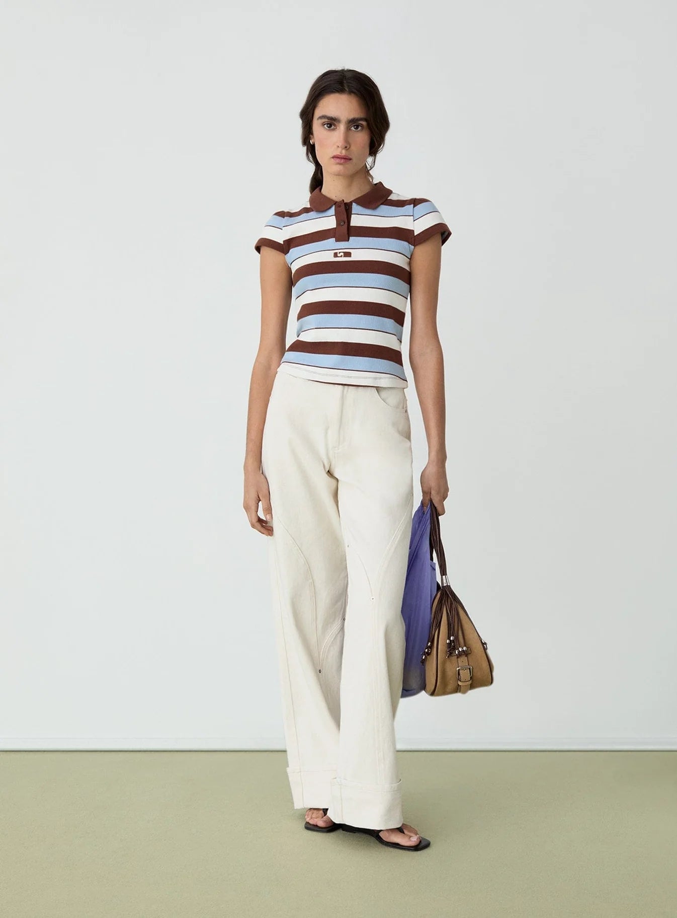 DALLAS ECRU DENIM PANTS