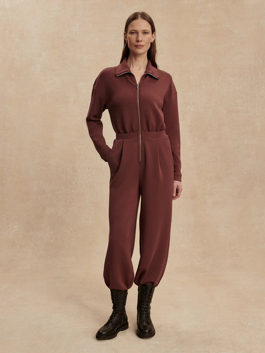 JESSIE JUMPSUIT IN CINNAMON