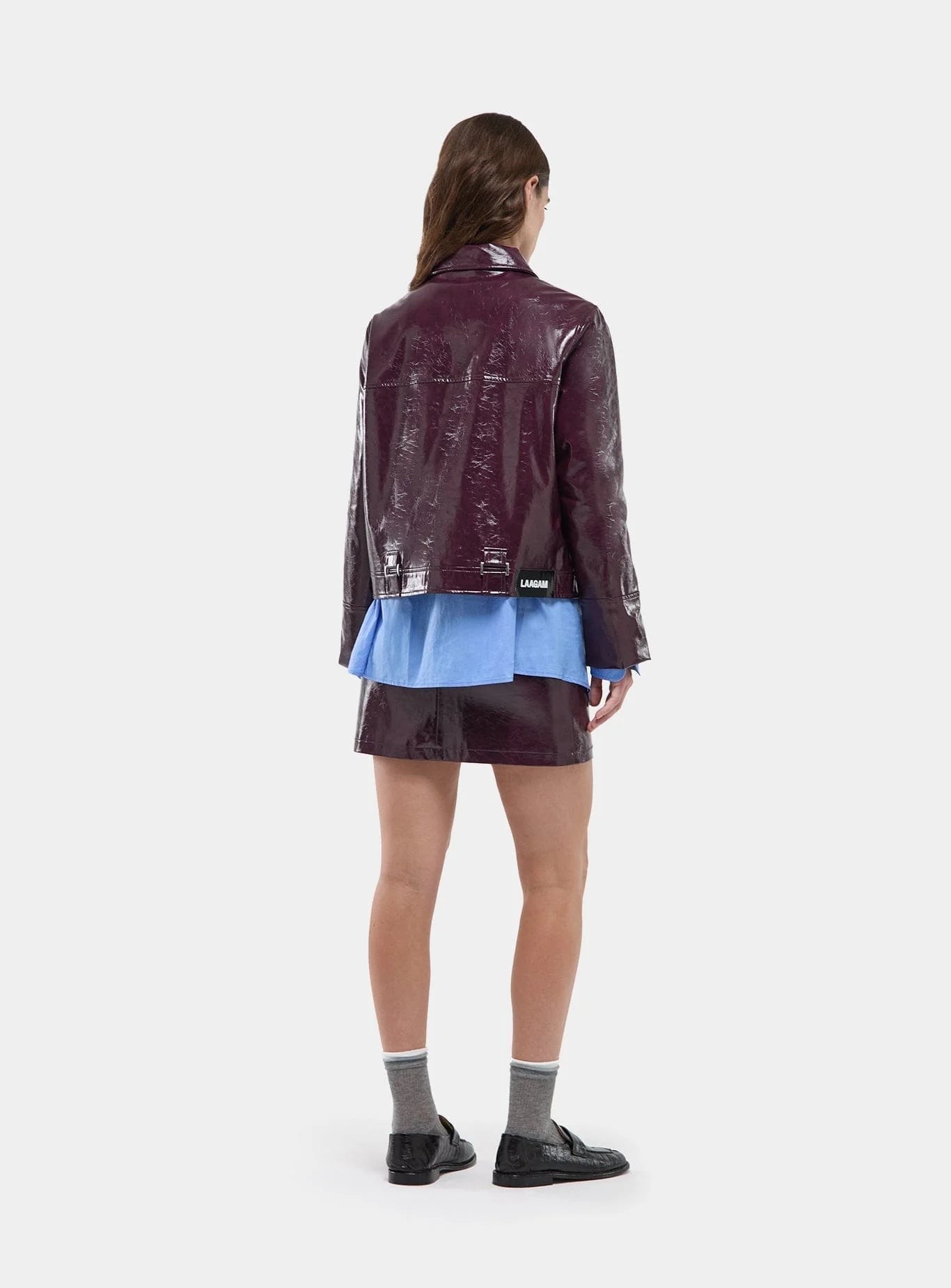 BRUNA PLUM JACKET