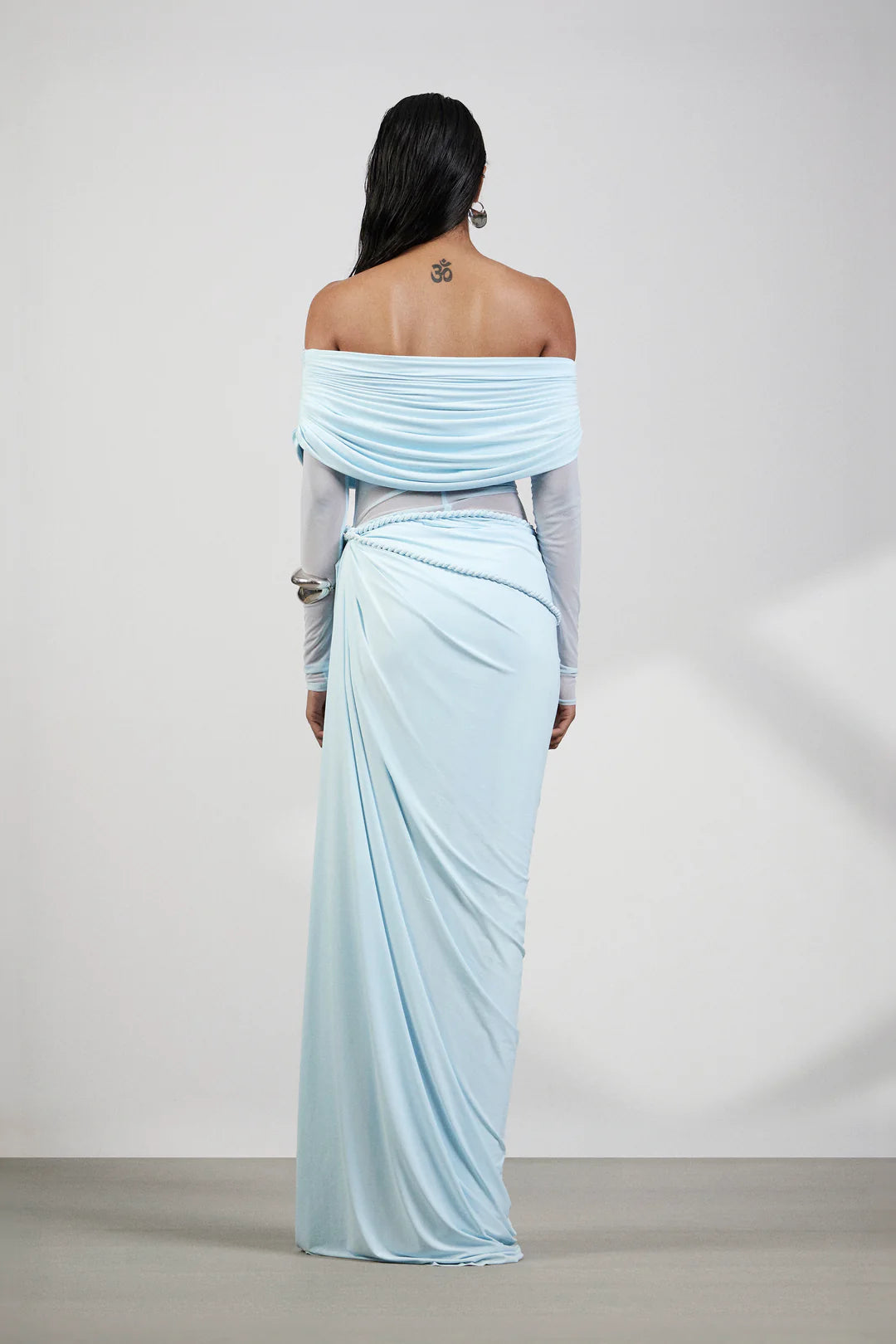 BELLA DRESS IN BABY BLUE