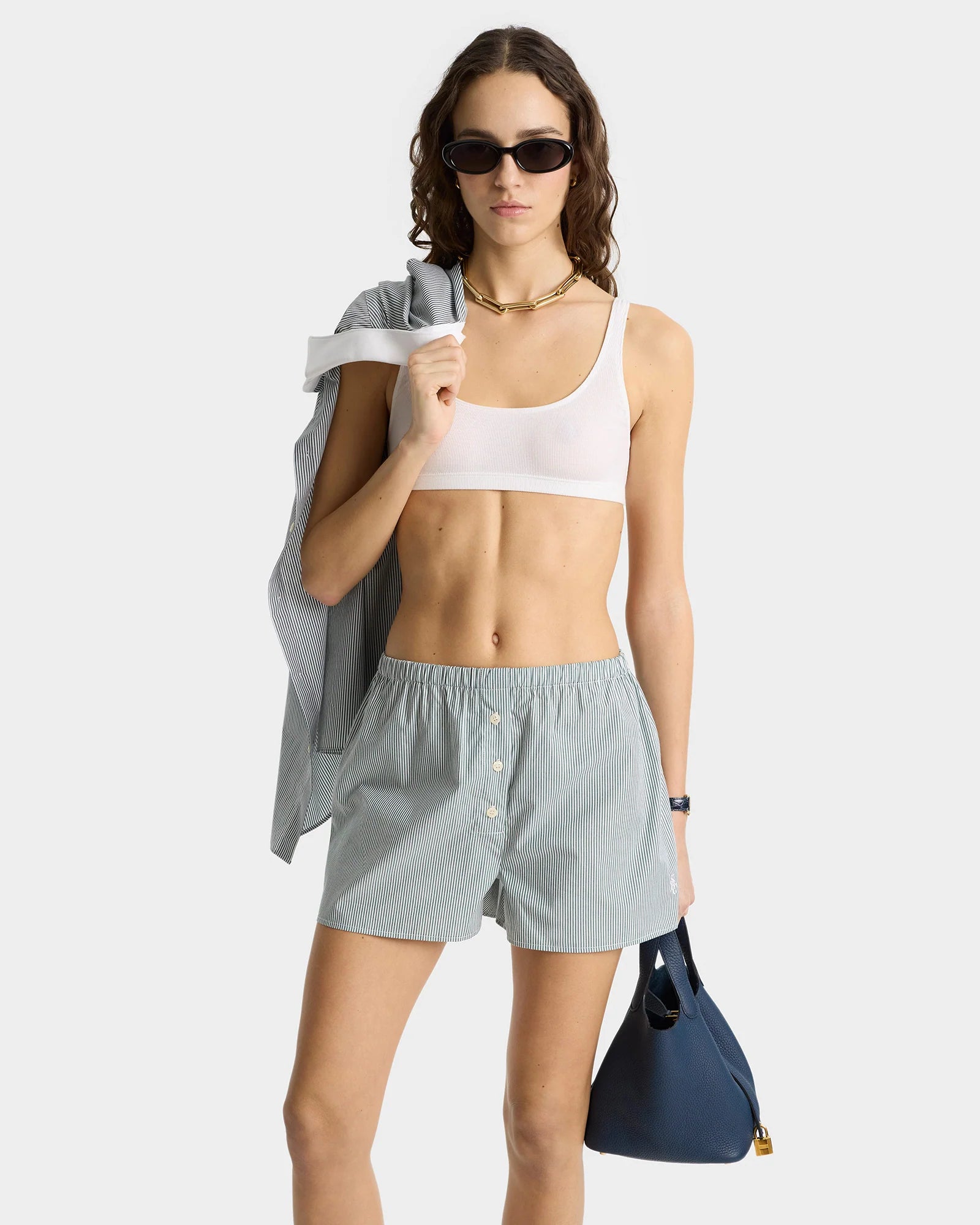 SRC MINI BOXER SHORT FOREST STRIPED