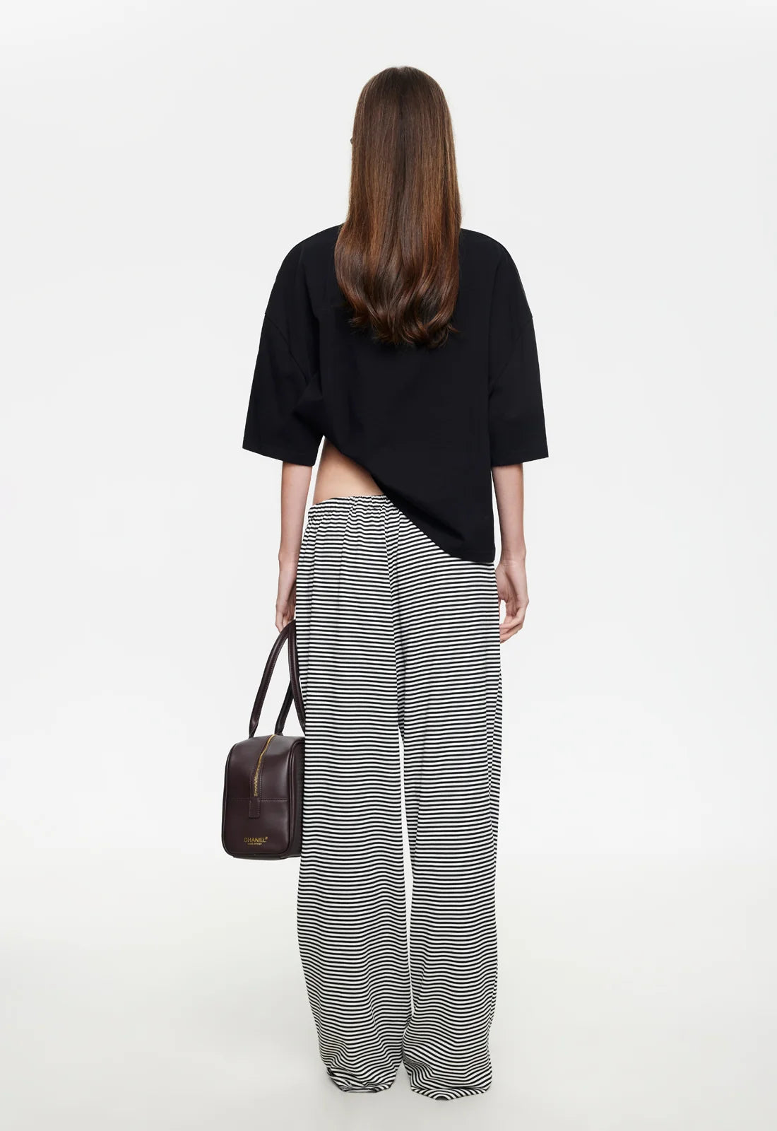 BLOOM PANT IN ARCTIC INK STRIPE