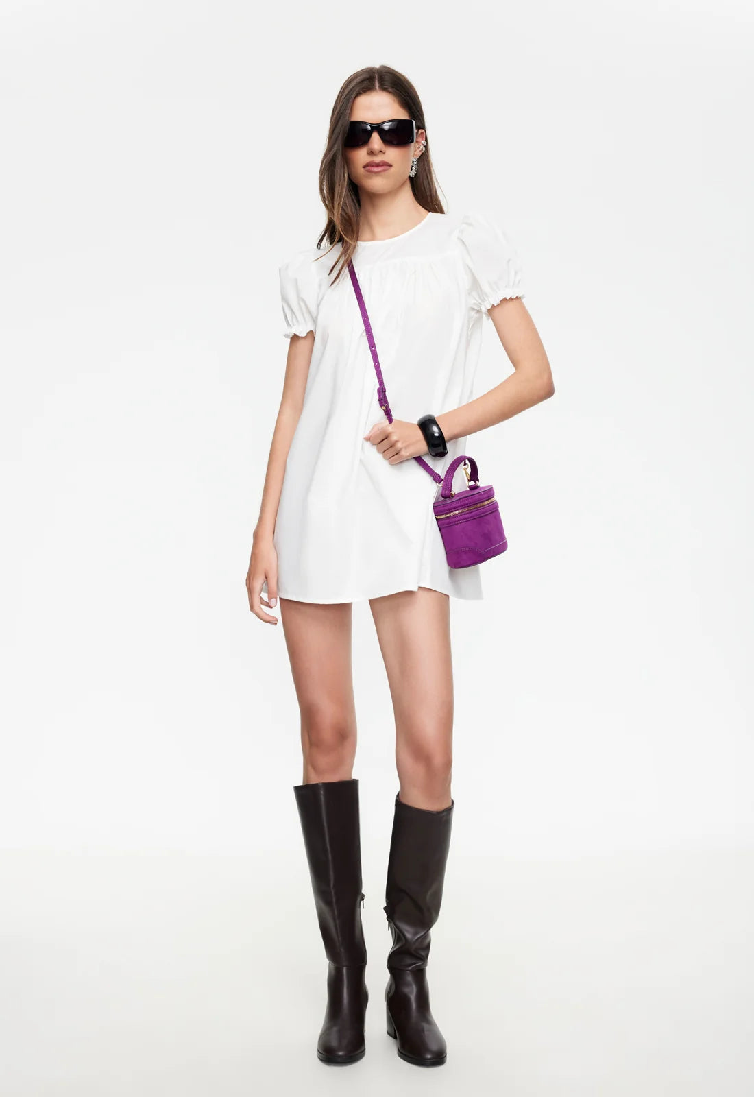 CRUSH MINI DRESS IN SUGAR