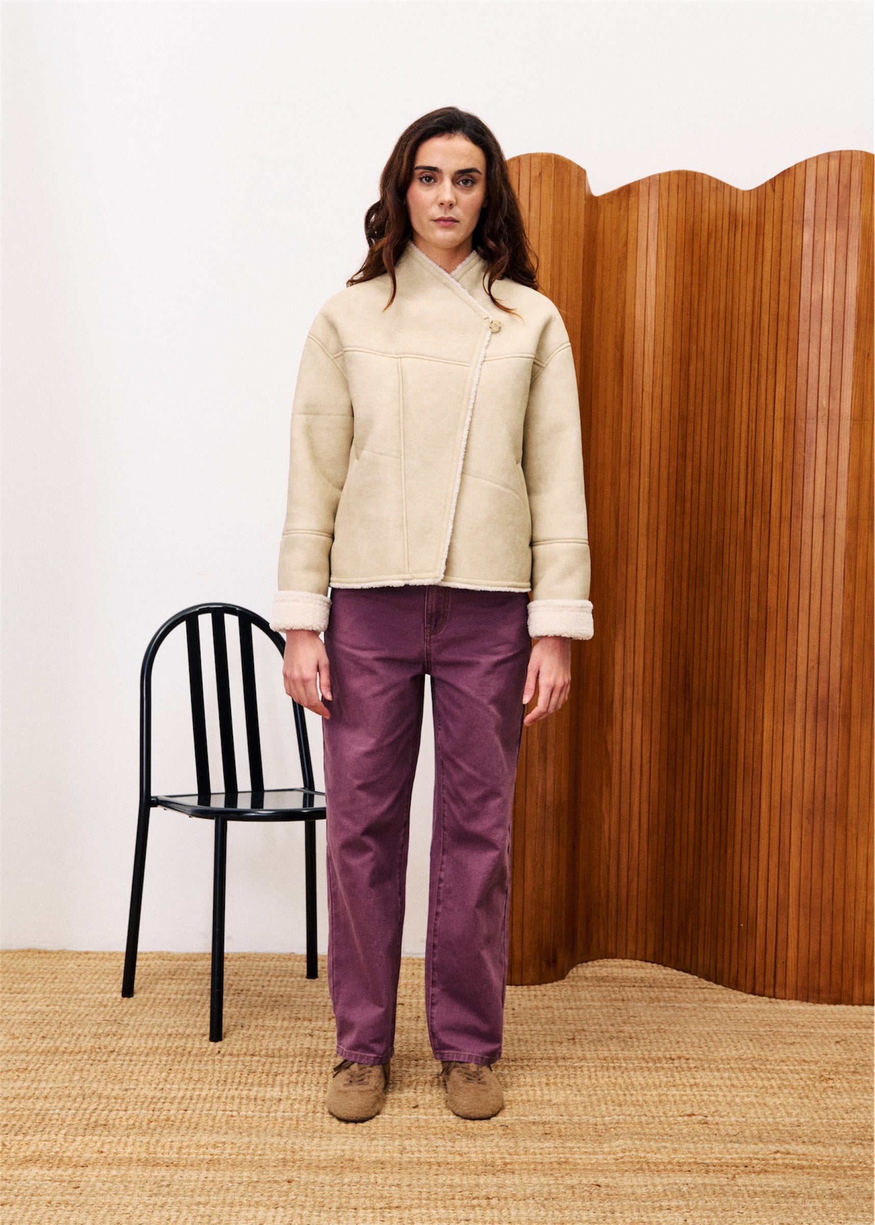 MANTEAU LAMARTINE IN CREAM