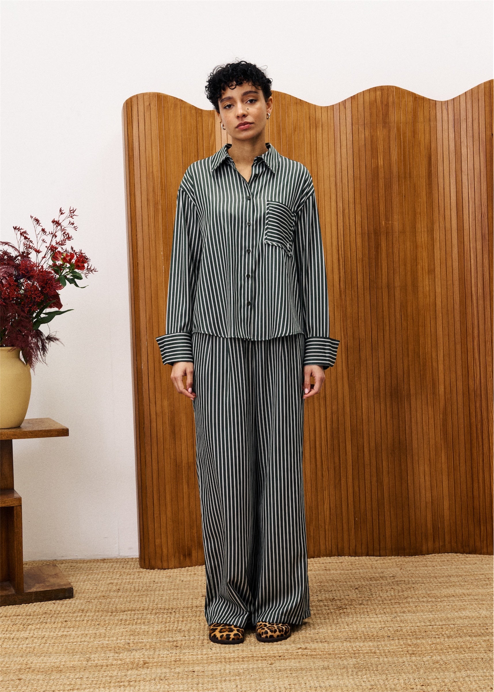 LONG SLEEVE SET IN VERT MOUSSE