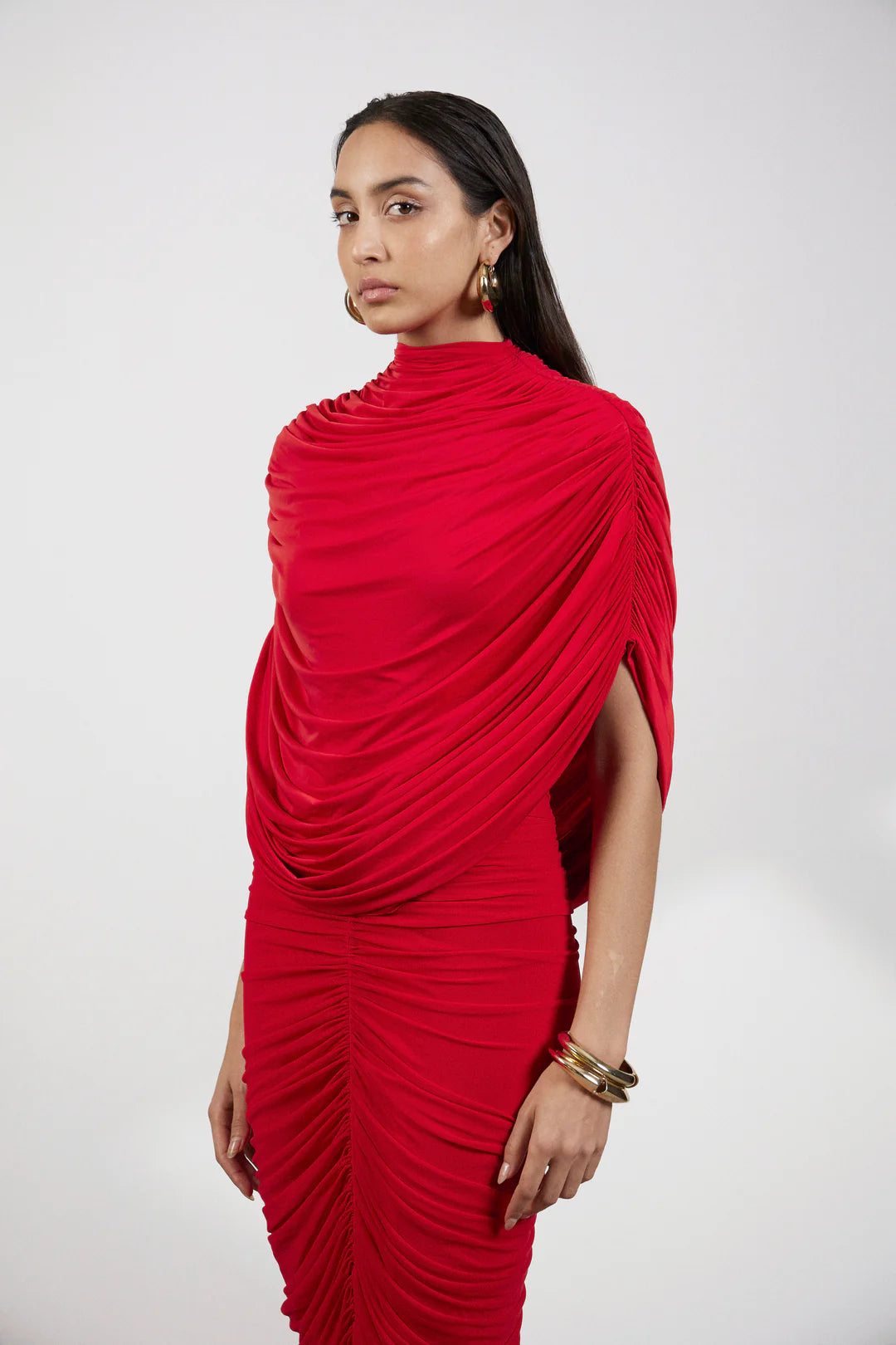 VIENNA DRESS IN RED
