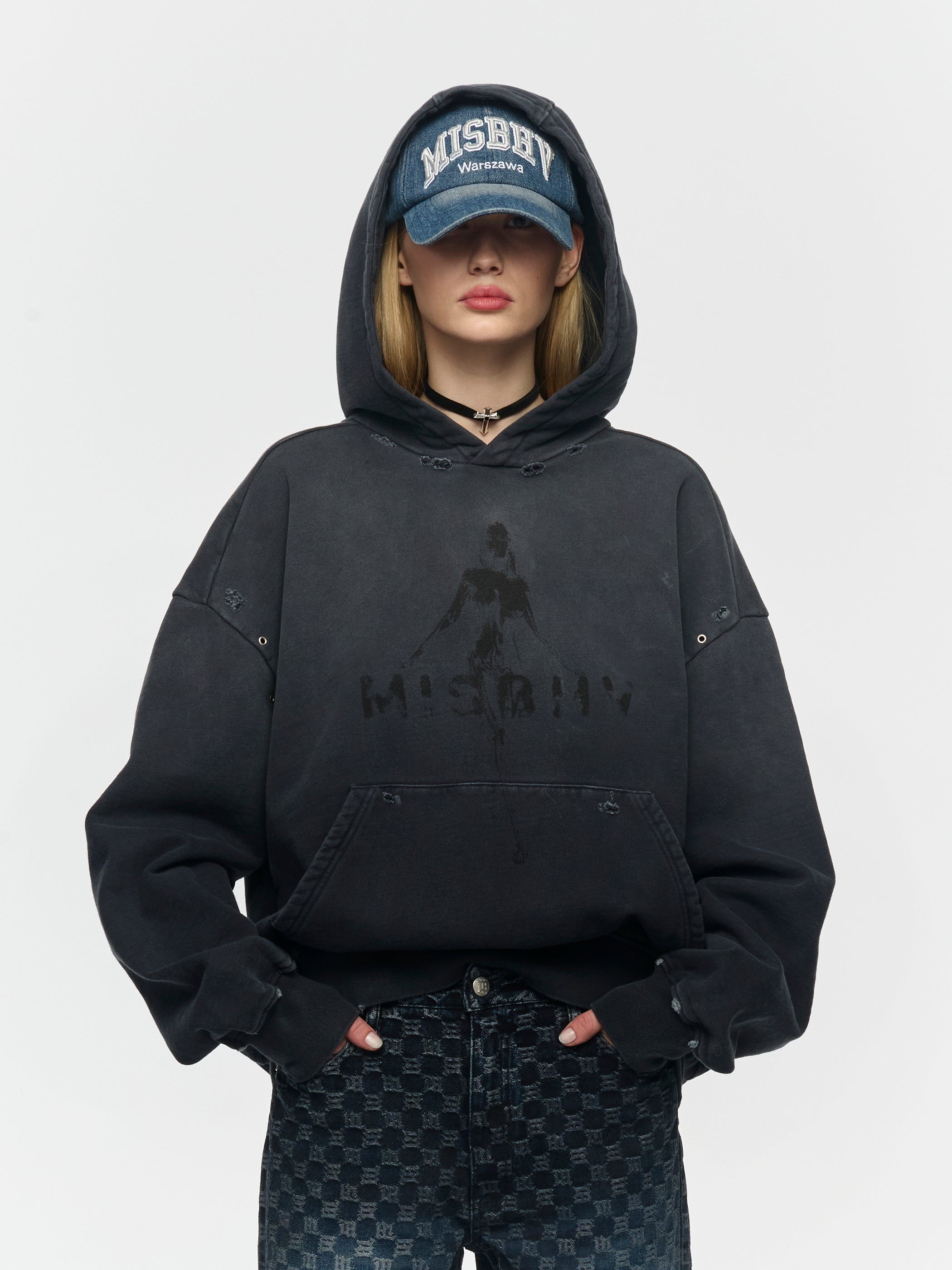 VINTAGE WASHED OUT HOODIE