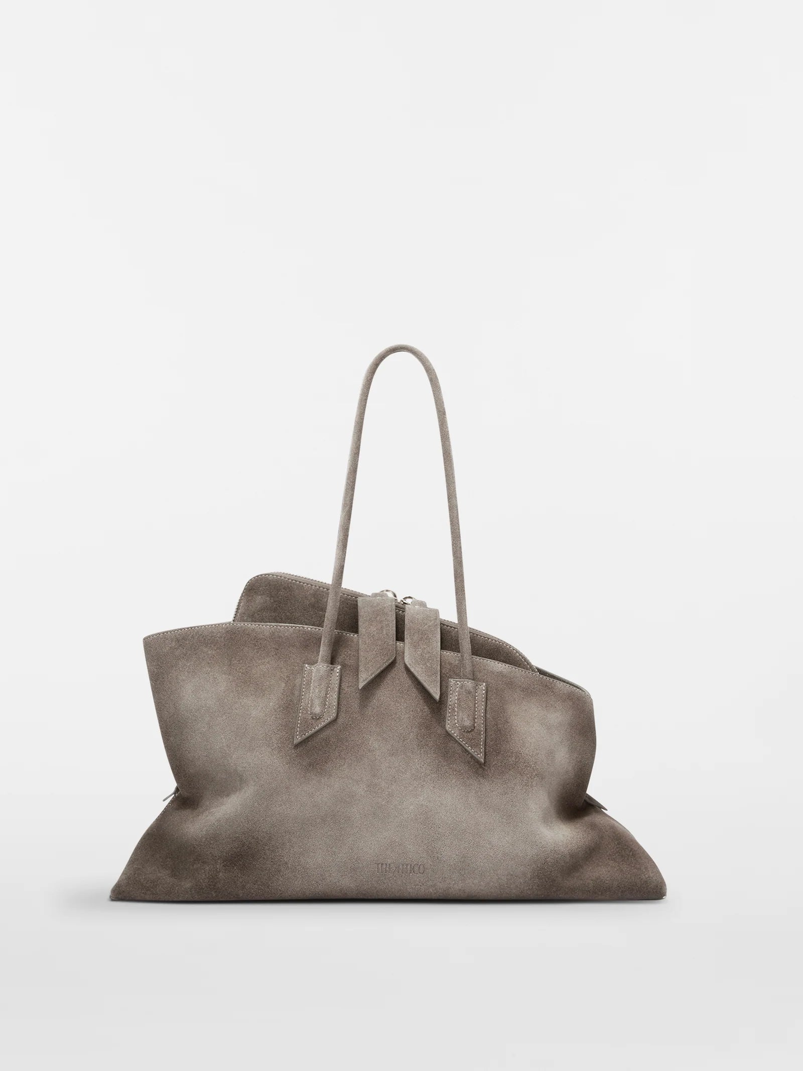 LA PASSEGIATTA MEDIUM SUEDE BRUSHED DARK GREY