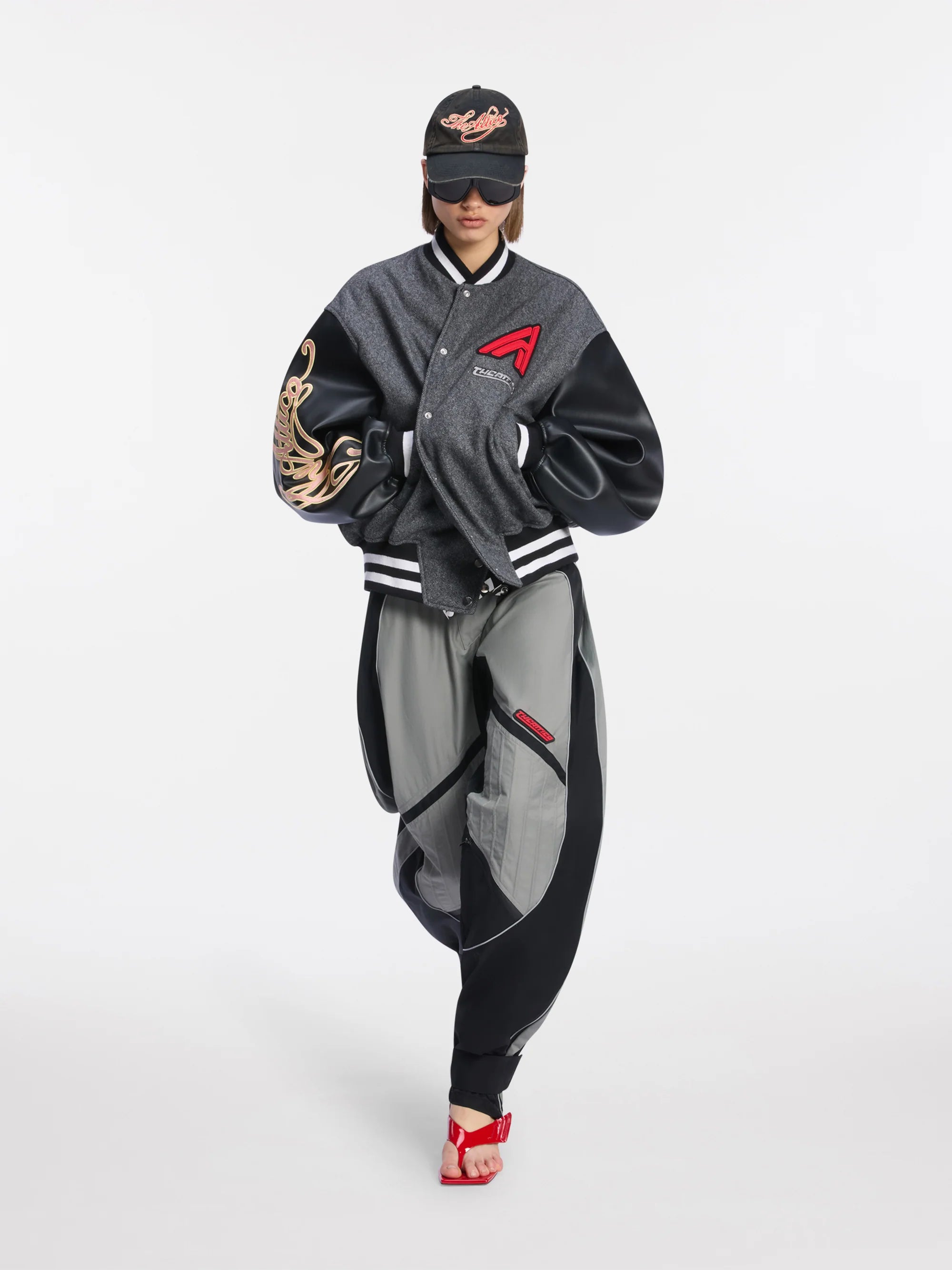 BOMBER MIX WOOL DRILL GREY