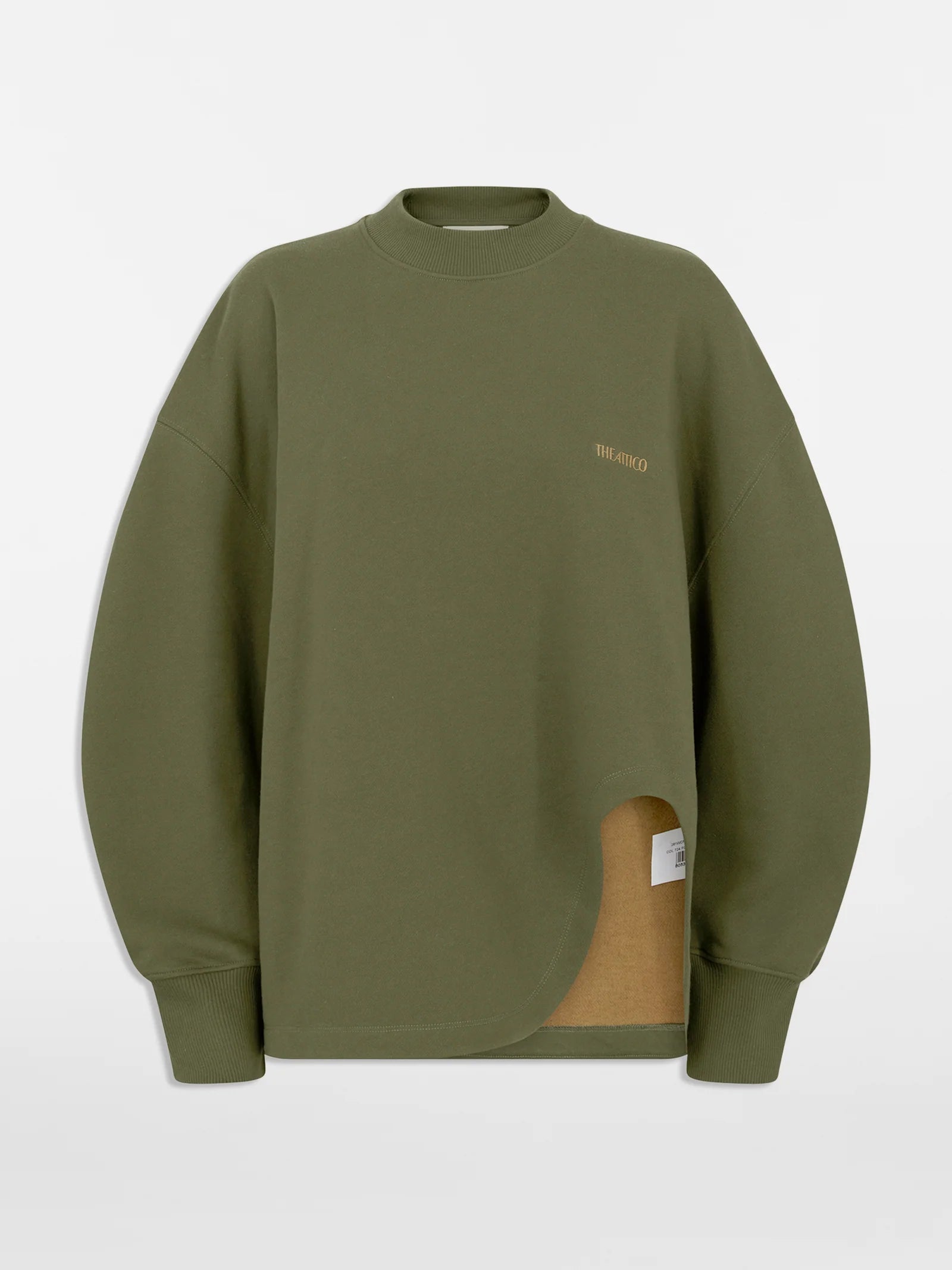 SWEATSHIRT IN FOREST GREEN