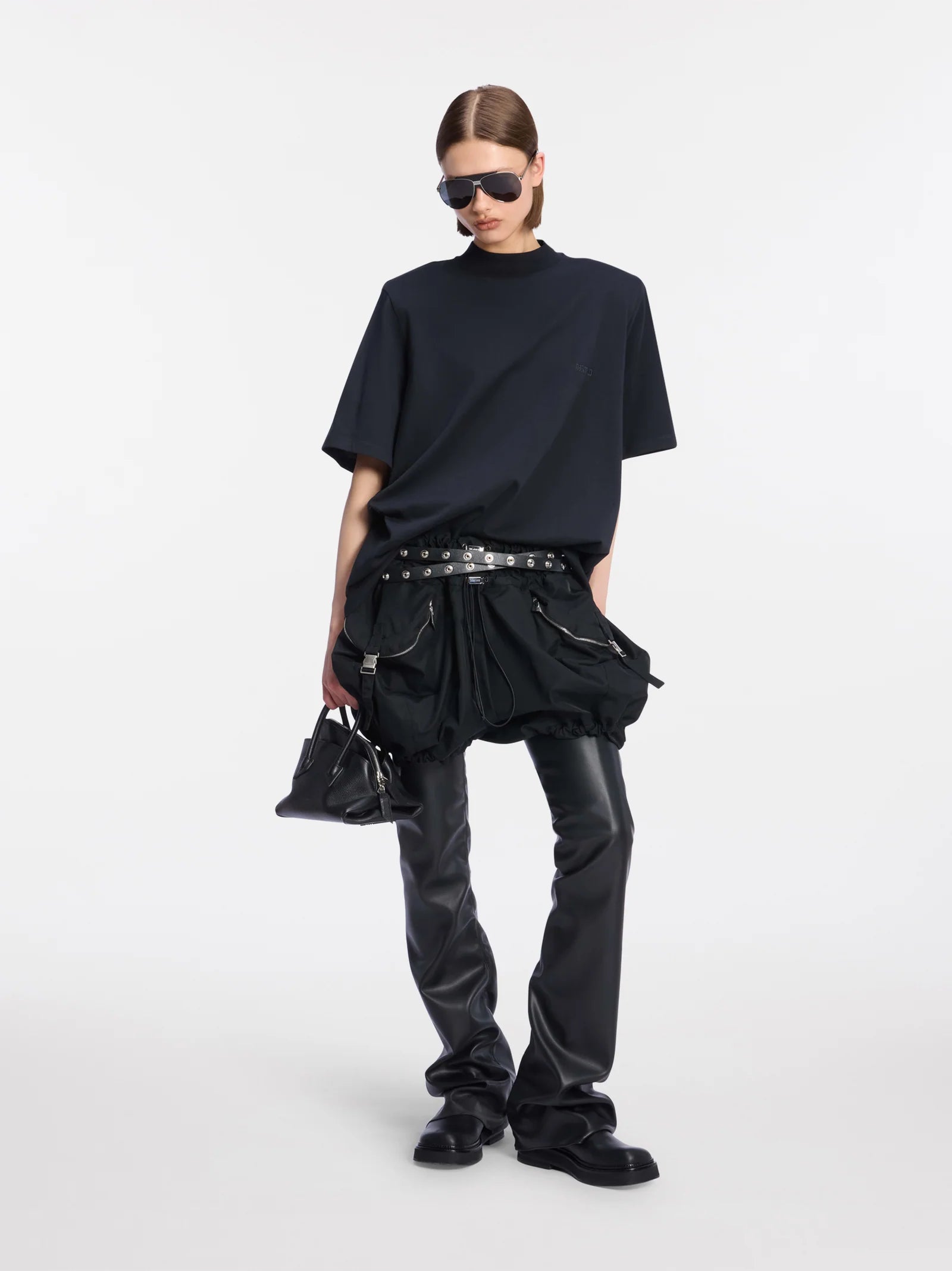 T SHIRT LIGHT JERSEY BLACK