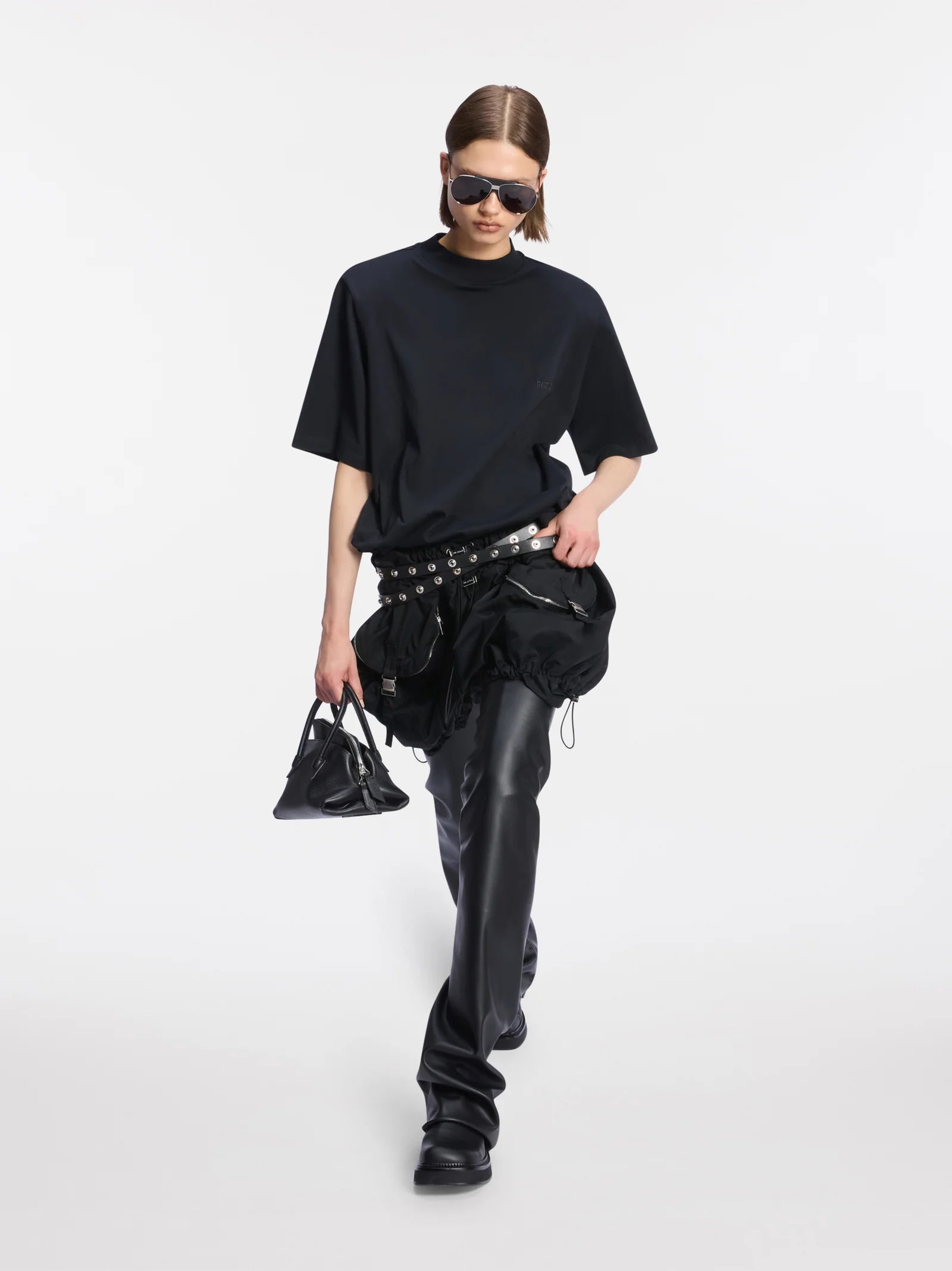 T SHIRT LIGHT JERSEY BLACK