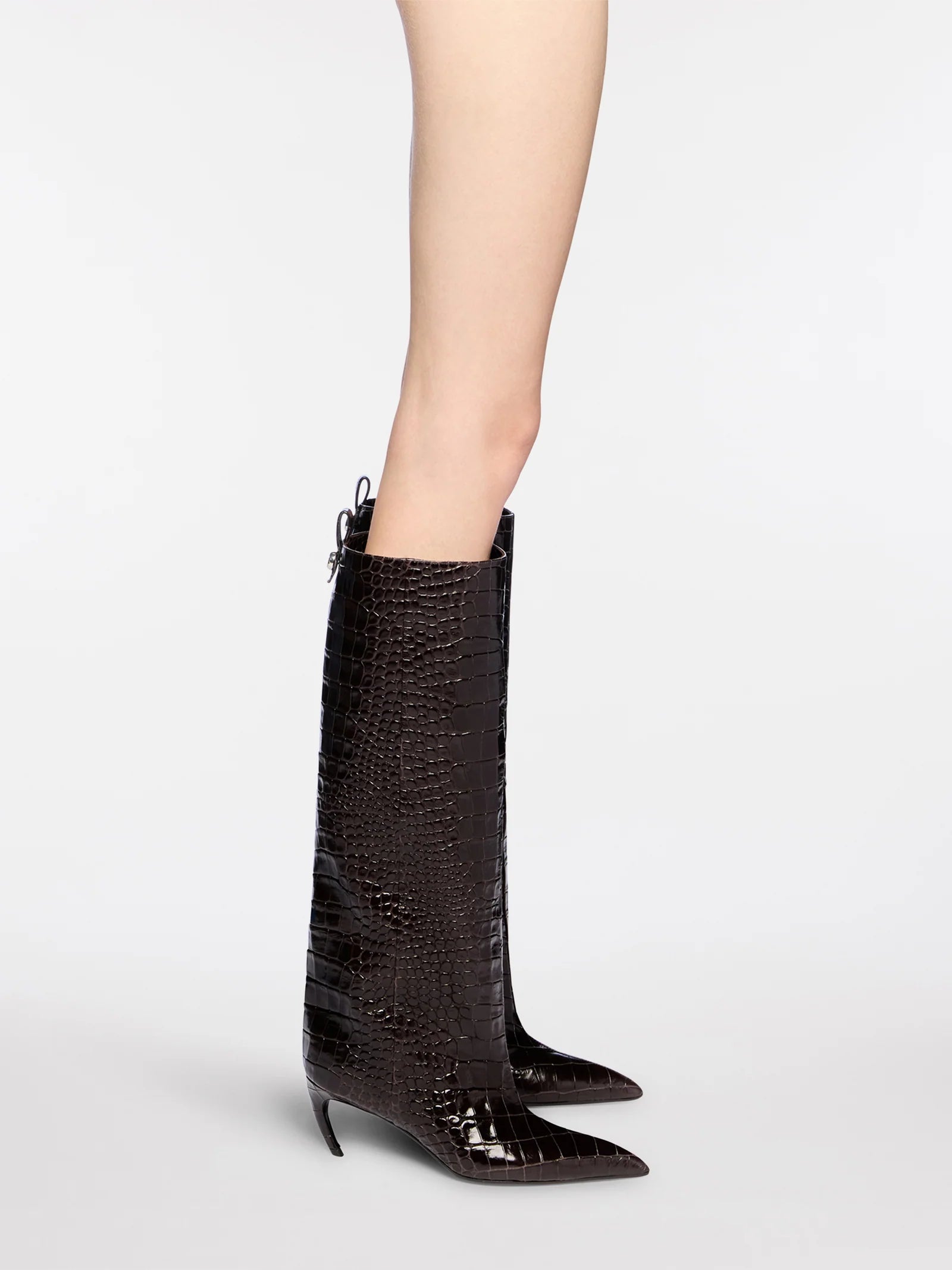 LEA BOOT DARK BROWN