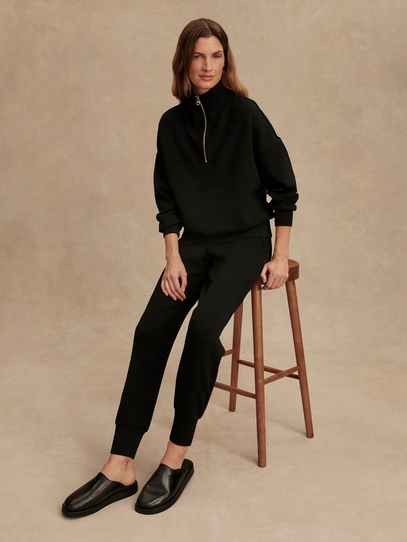 THE SLIM CUFF PANT 25 BLACK