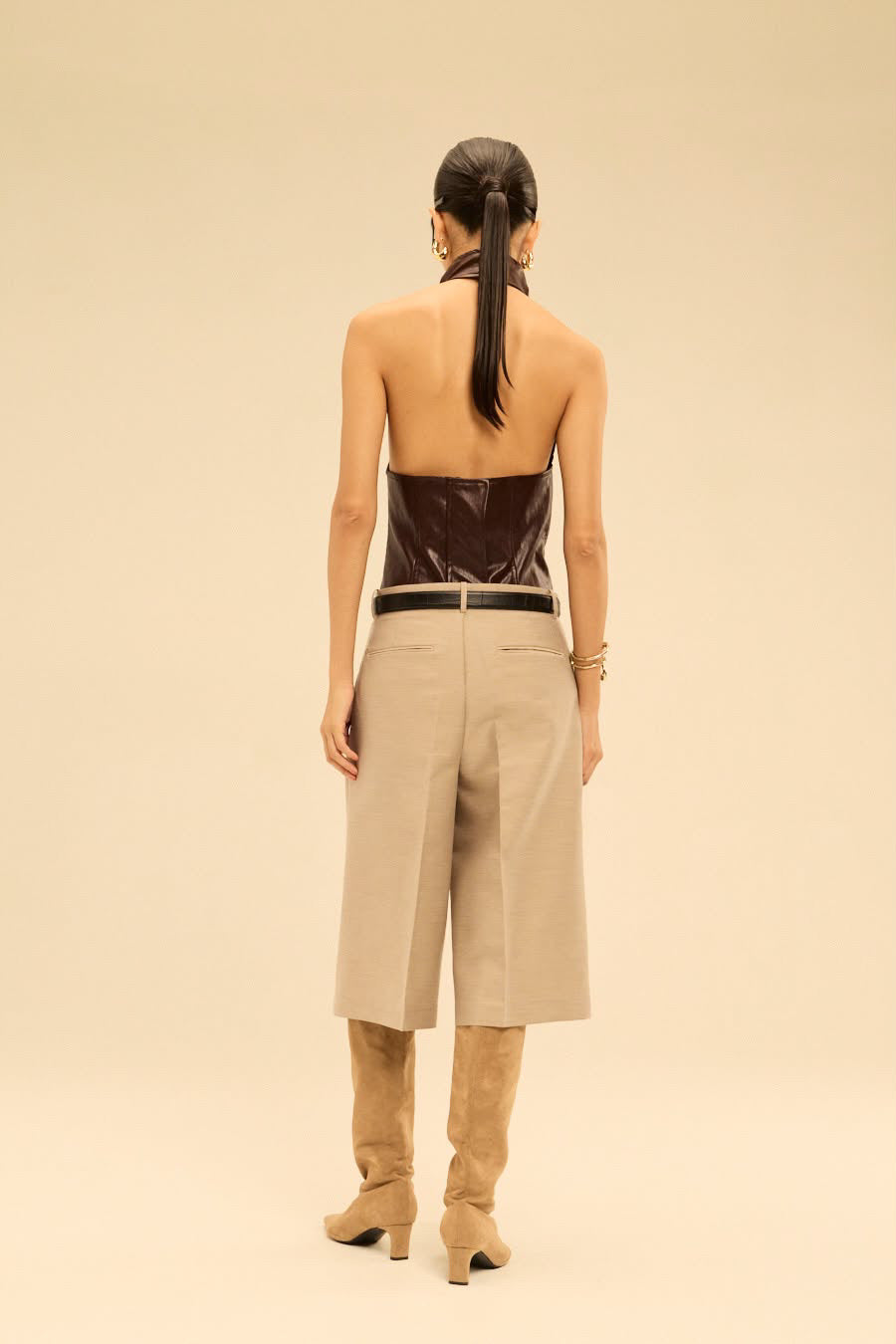 BUSAN TOP IN BROWN