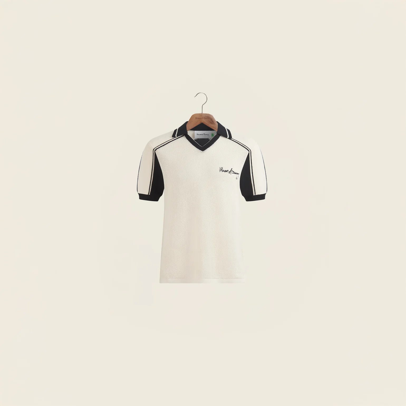 KEEPERS KNIT POLO IN OAT