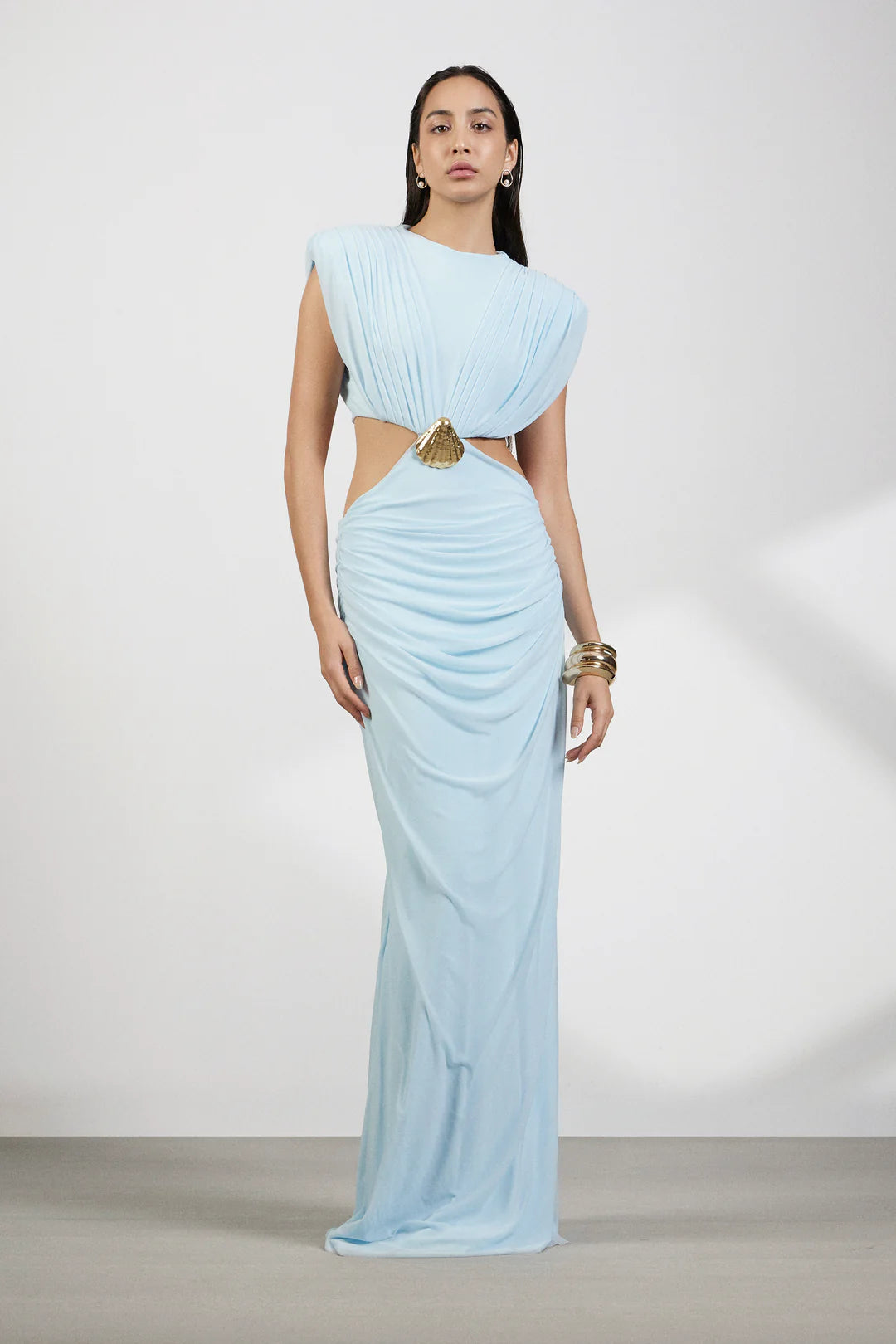 LYRA DRESS IN BABY BLUE