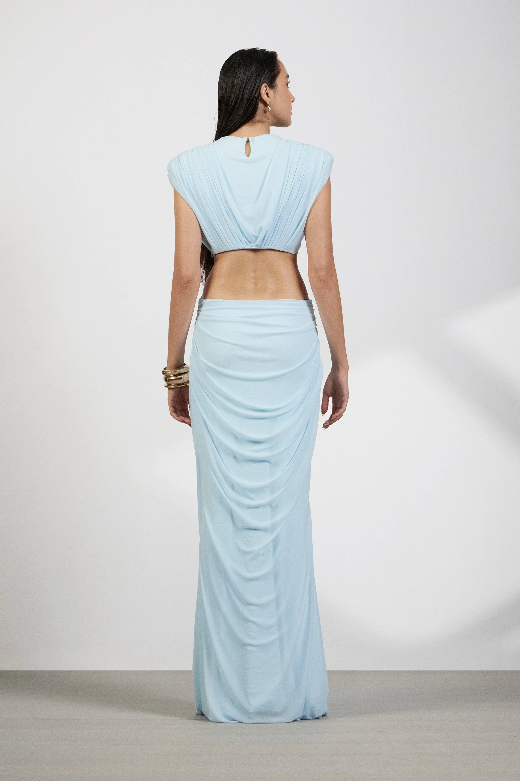 LYRA DRESS IN BABY BLUE