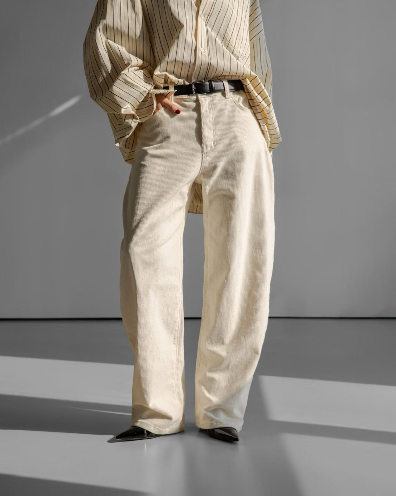 SLATE PANT IN IVORY