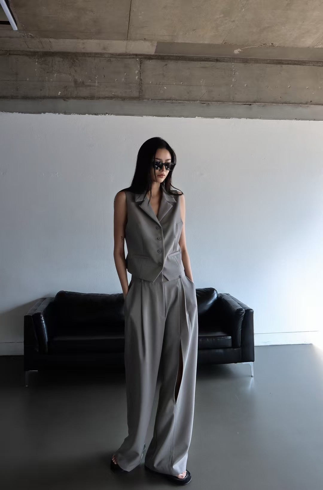 PIPER SET IN GREY