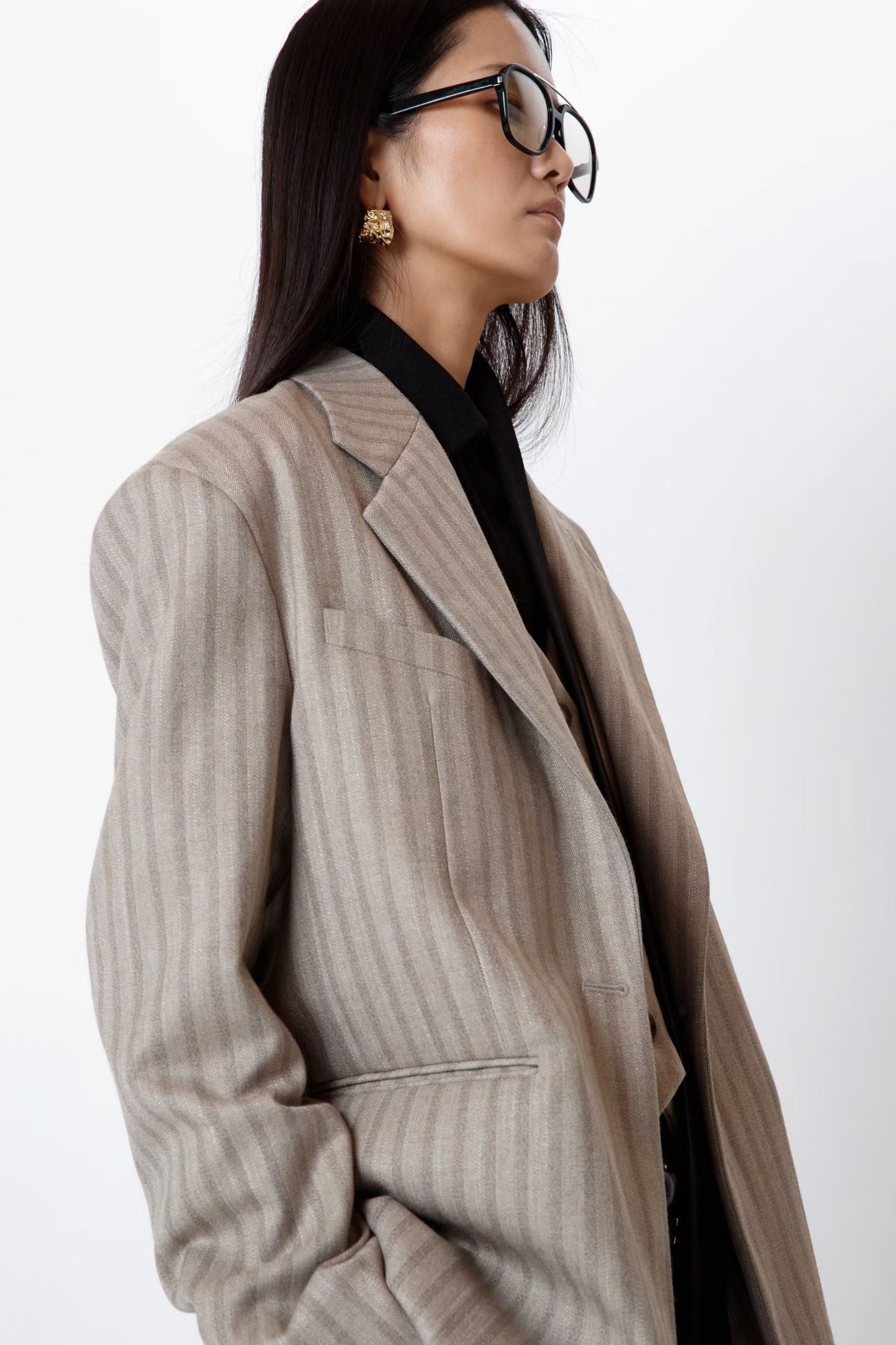 THE CAMDEN SET BEIGE STRIPE