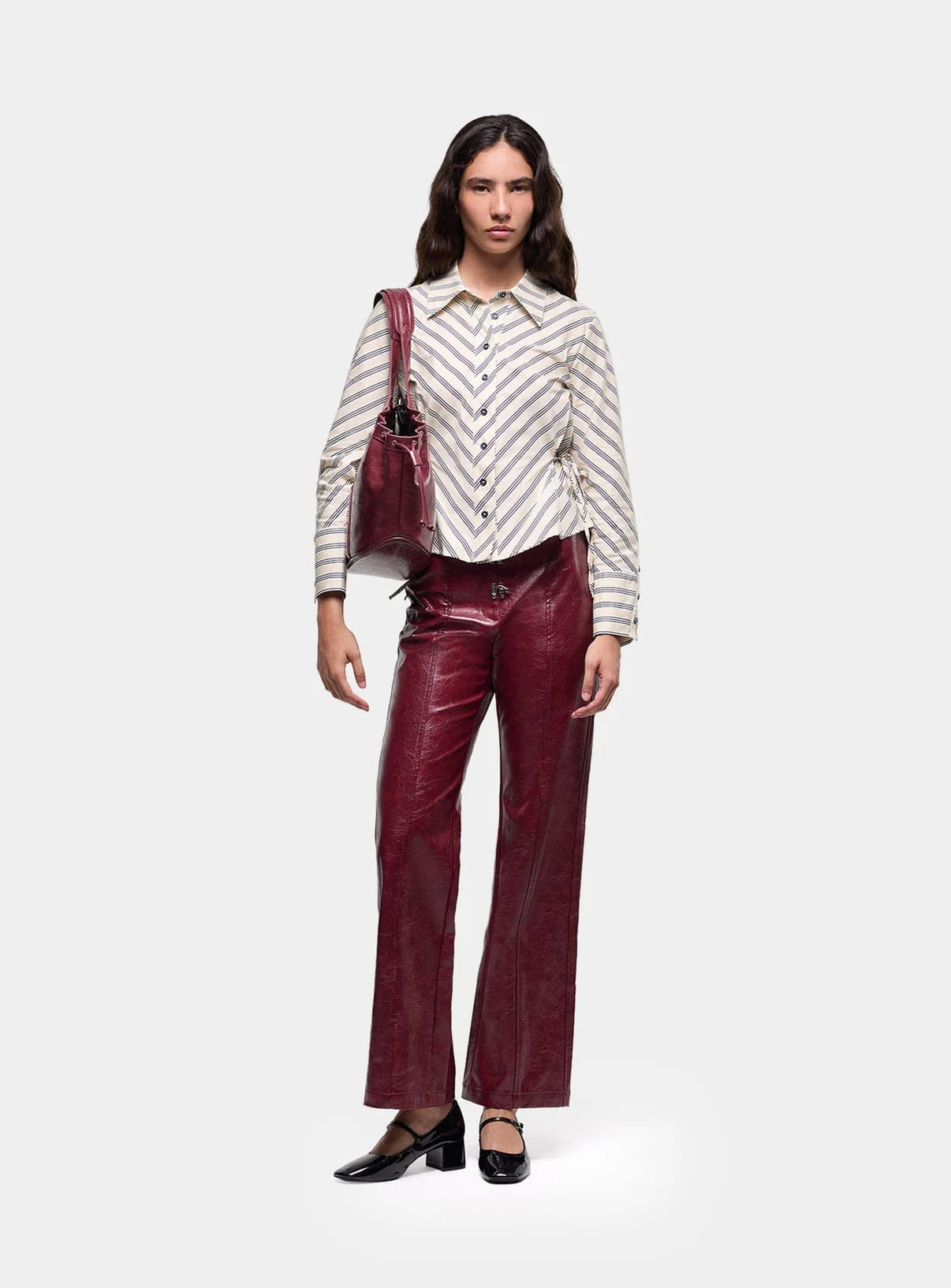 RONNIE BURGUNDY PANTS