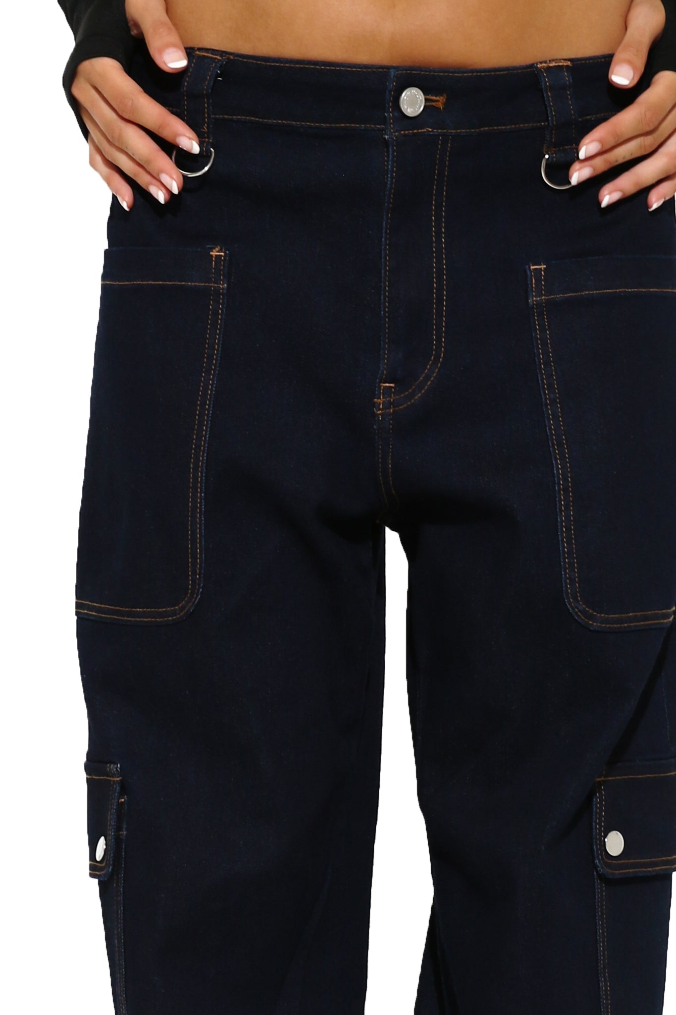 EDWARDS JEANS IN NAVY