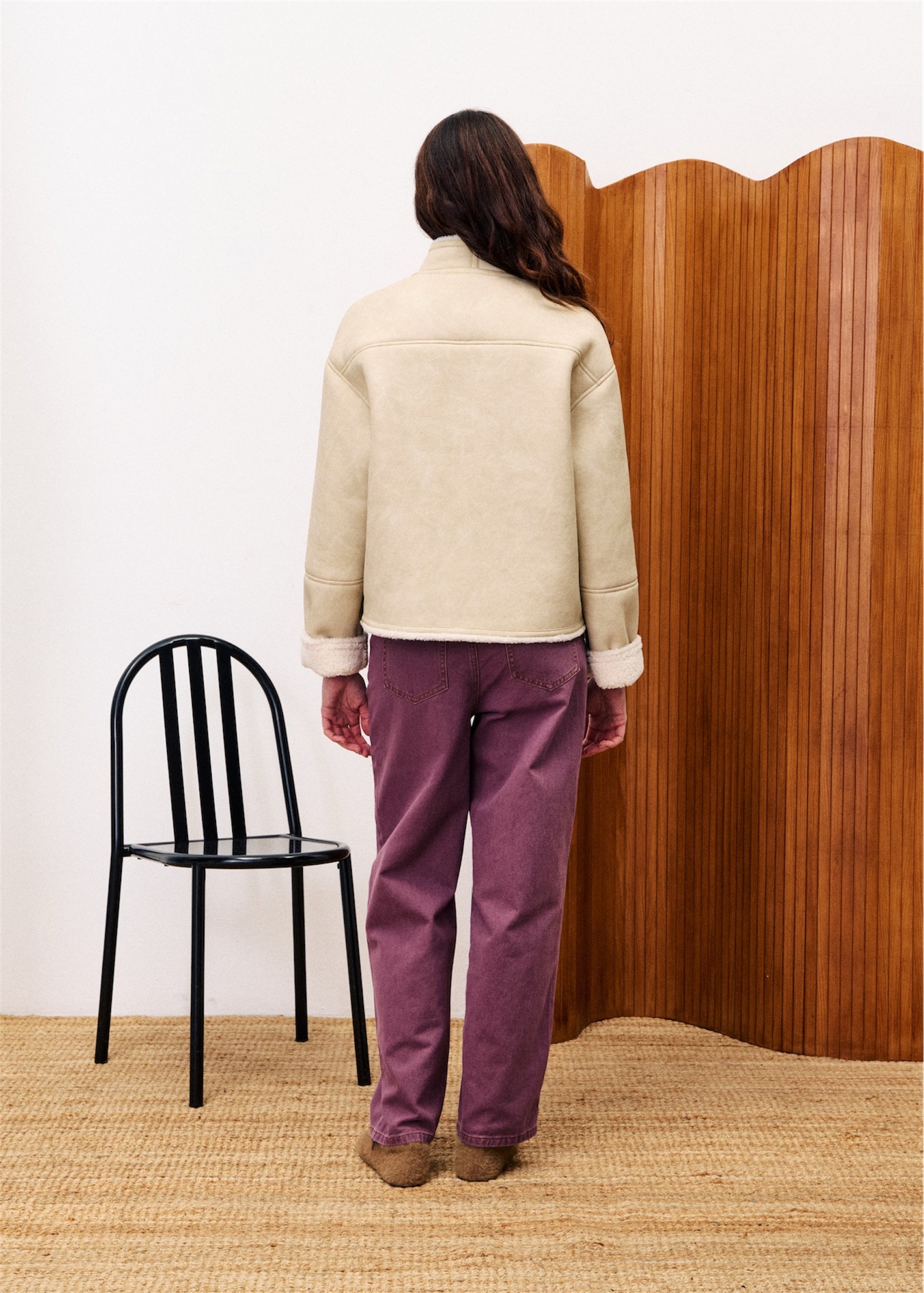 MANTEAU LAMARTINE IN CREAM