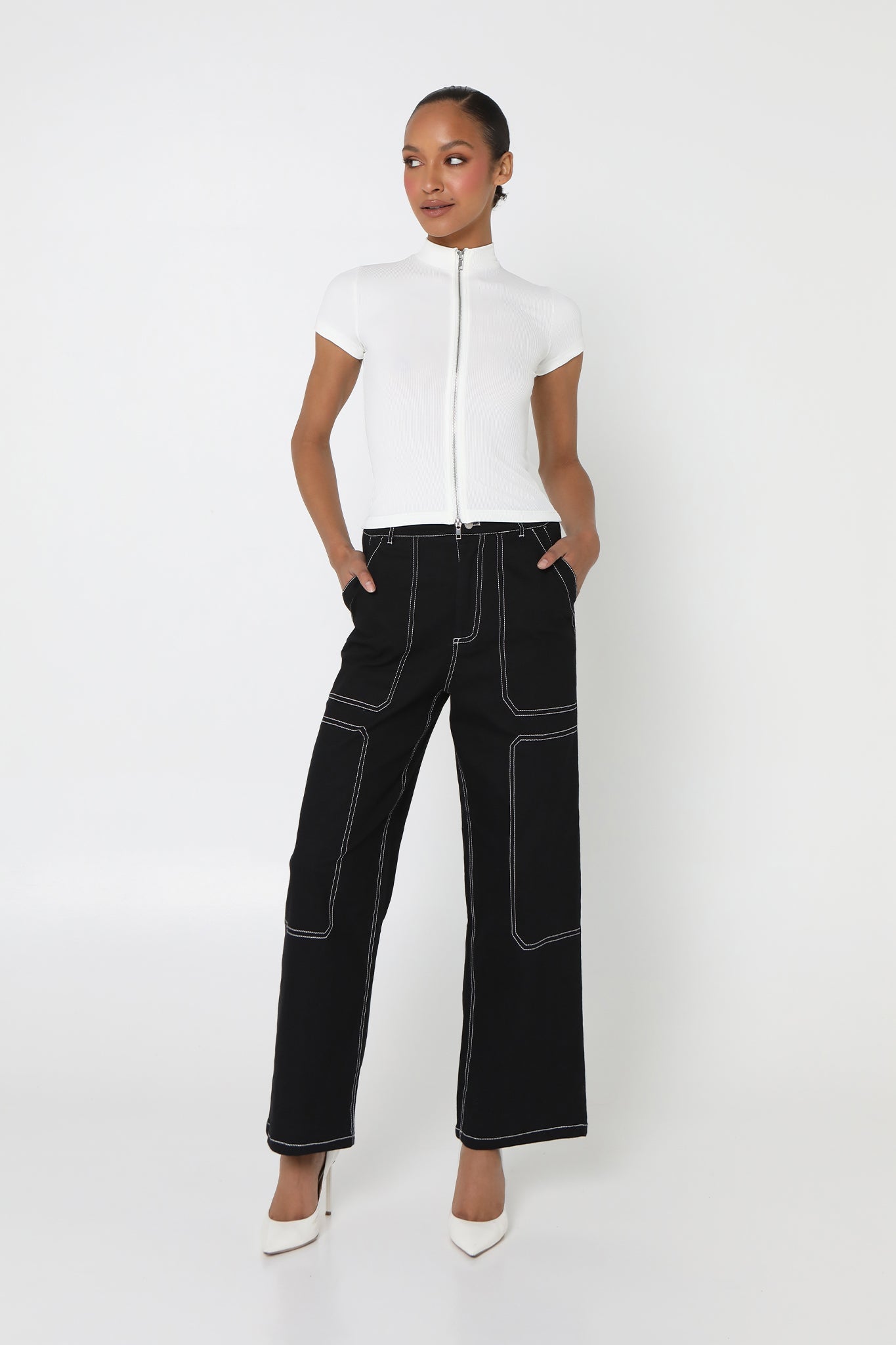 SYDNEY TOP IN WHITE