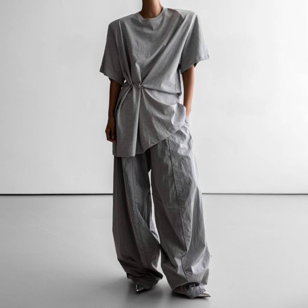 CLIP T SHIRT GREY