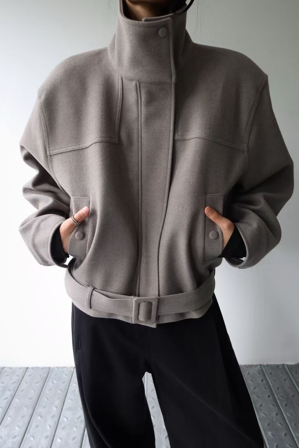 TERRA JACKET IN GREY