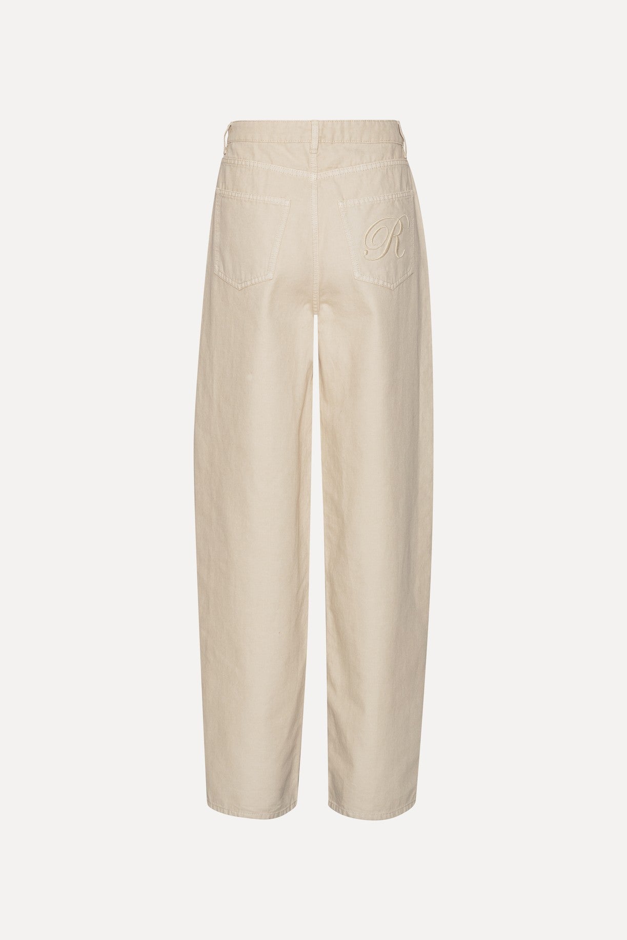 OATMEAL COTTON PANTS